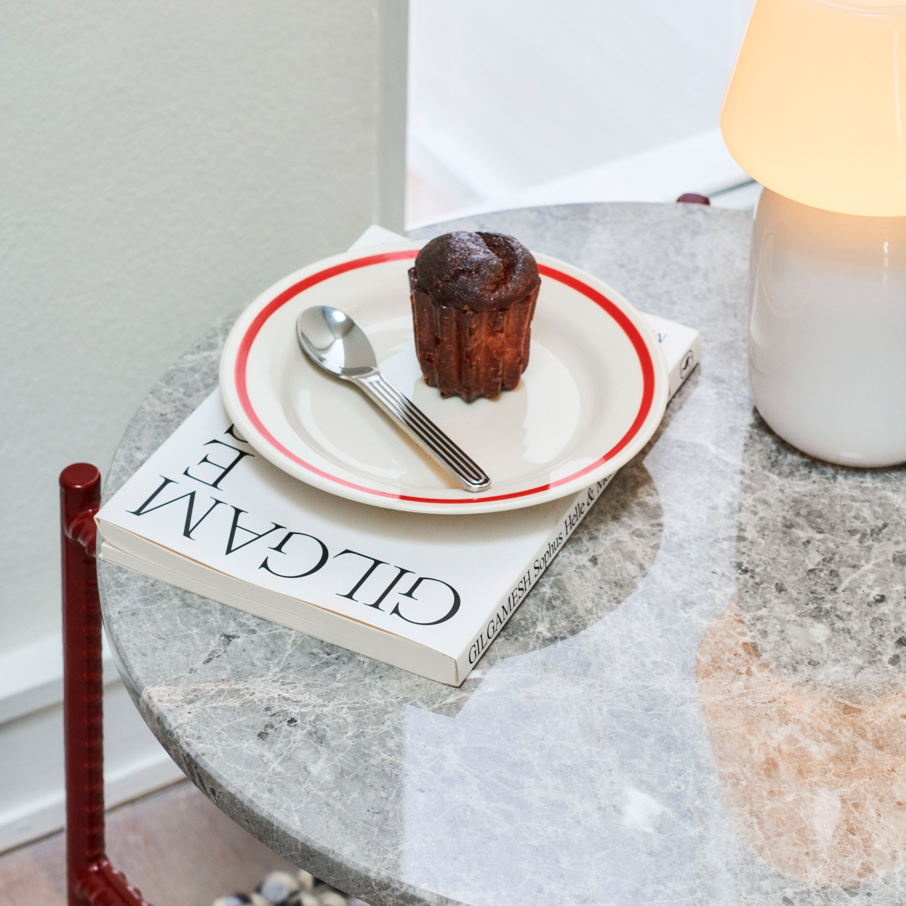 HAY Sobremesa Ontbijtborden Ø 18,5 cm - Set van 2 - Rood