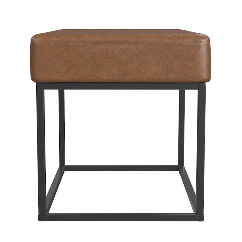 HomePop Theodore Upholstered Ottoman