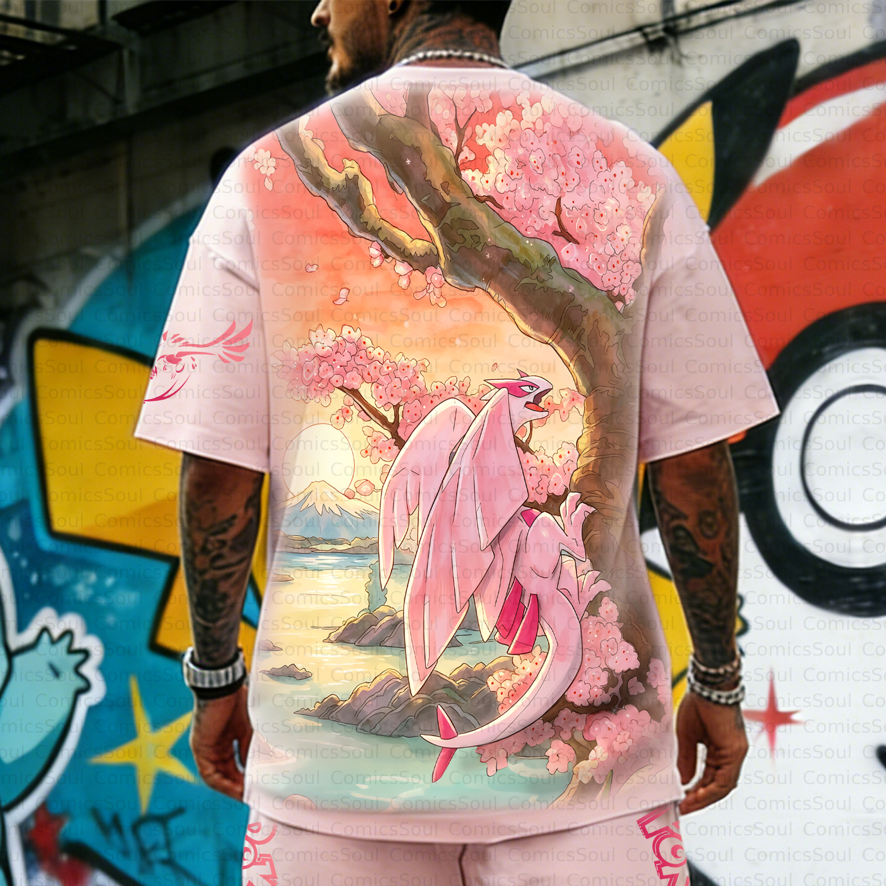 Unisex Anime Inspired Vintage T-Shirt