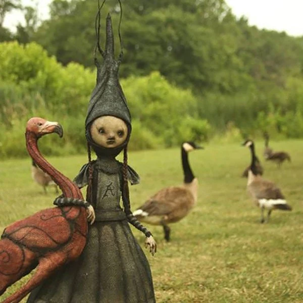 The Dark and Bizarre Art – Creepy Witch Sculptures(Halloween Decoration) - Image 4 The Dark and Bizarre Art – Creepy Witch Sculptures(Halloween Decoration) - Image 4