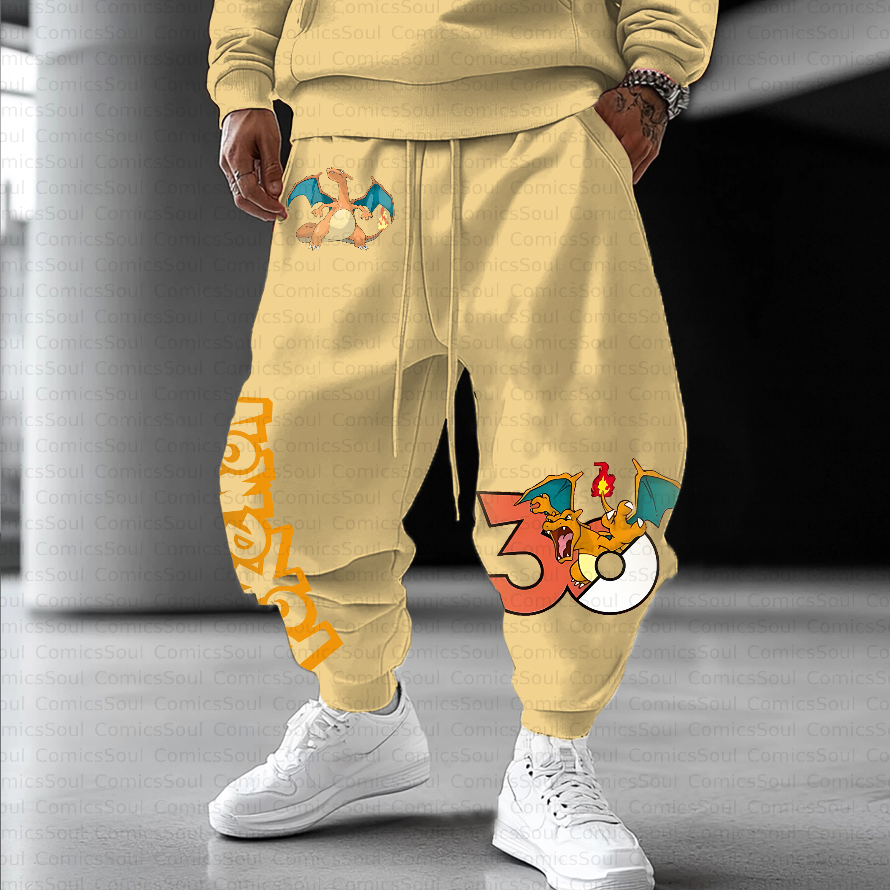 Unisex Casual Anime Streetwear Pant