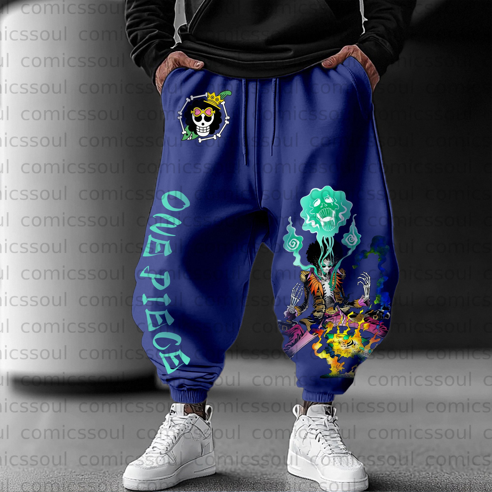 Unisex Anime Inspired Vintage Plush Pants