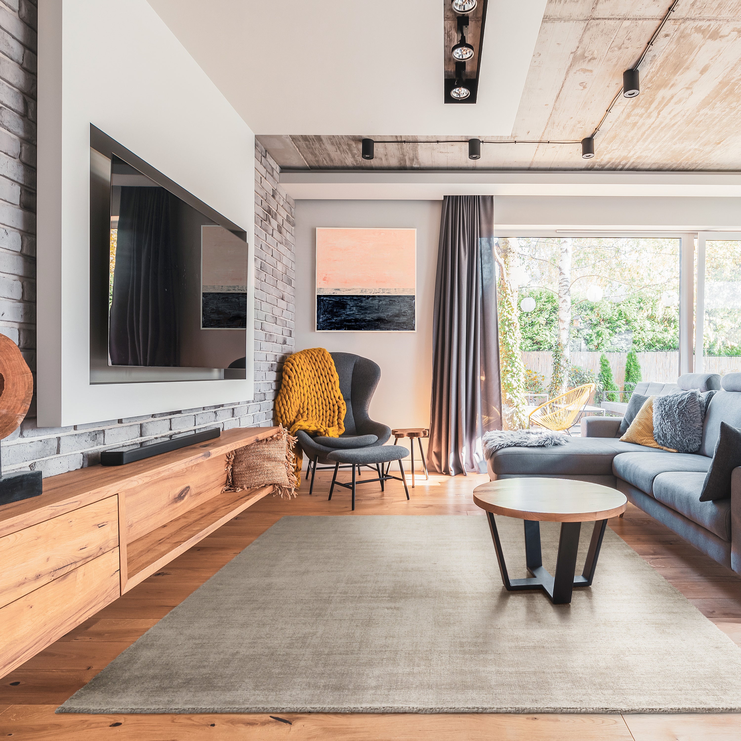 Acsento Corfu Vloerkleed 160 x 230 cm - Silver