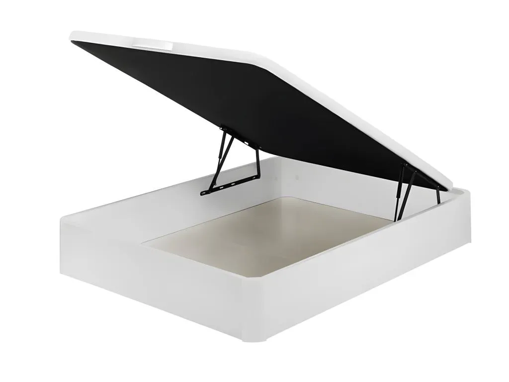 Canapé abatible de Kavehomedeco Gran Capacidad Blanco 150x190cm 42999EXWP