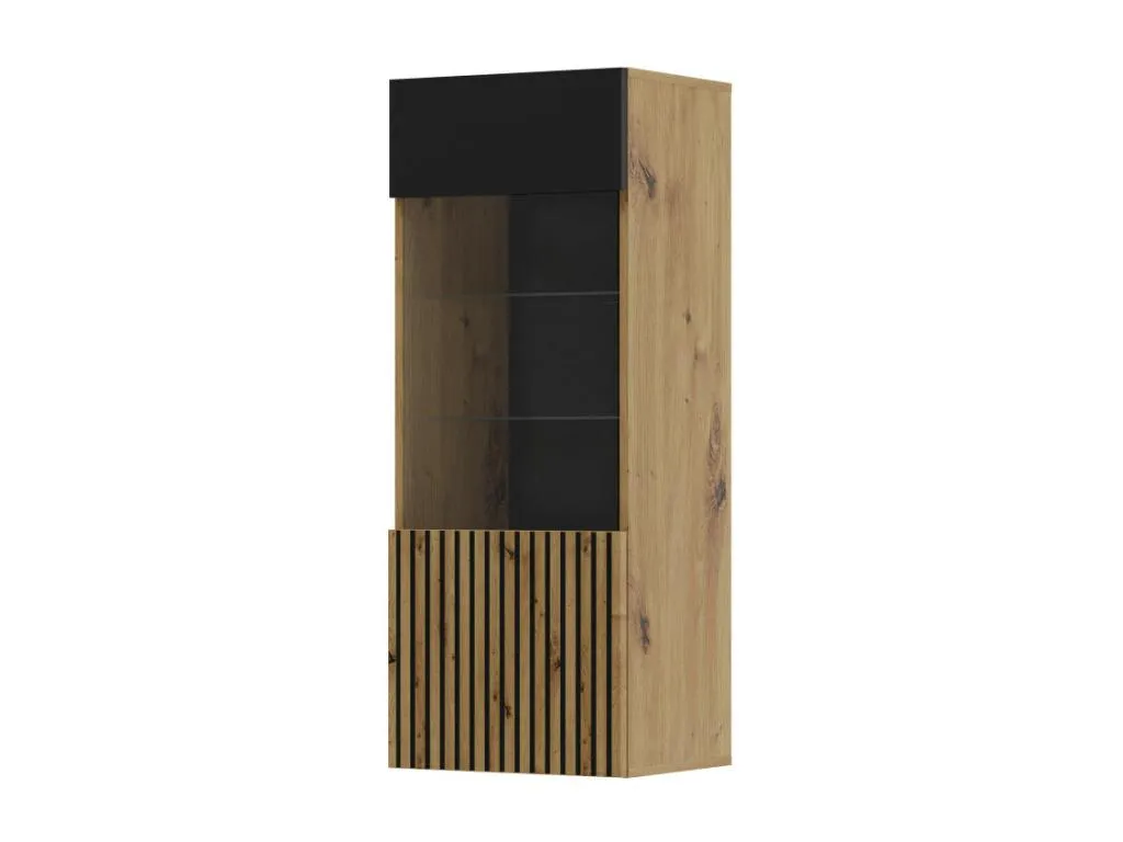 Armario de pared Luxmbls 45x37x115 Crema / Negro 78281YSPI
