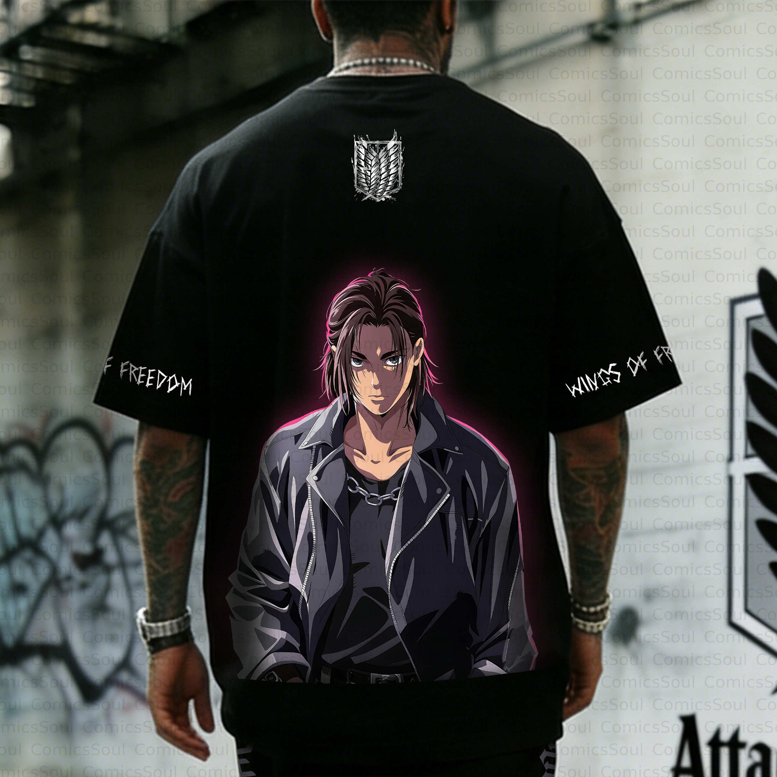 Unisex Anime Inspired Vintage T-Shirt