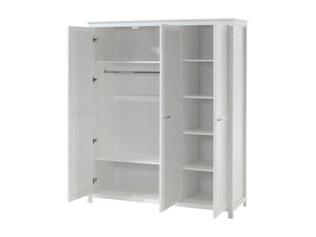 Armario Hogarmini 3 puertas Hogarmini macizo blanco xdte02414
