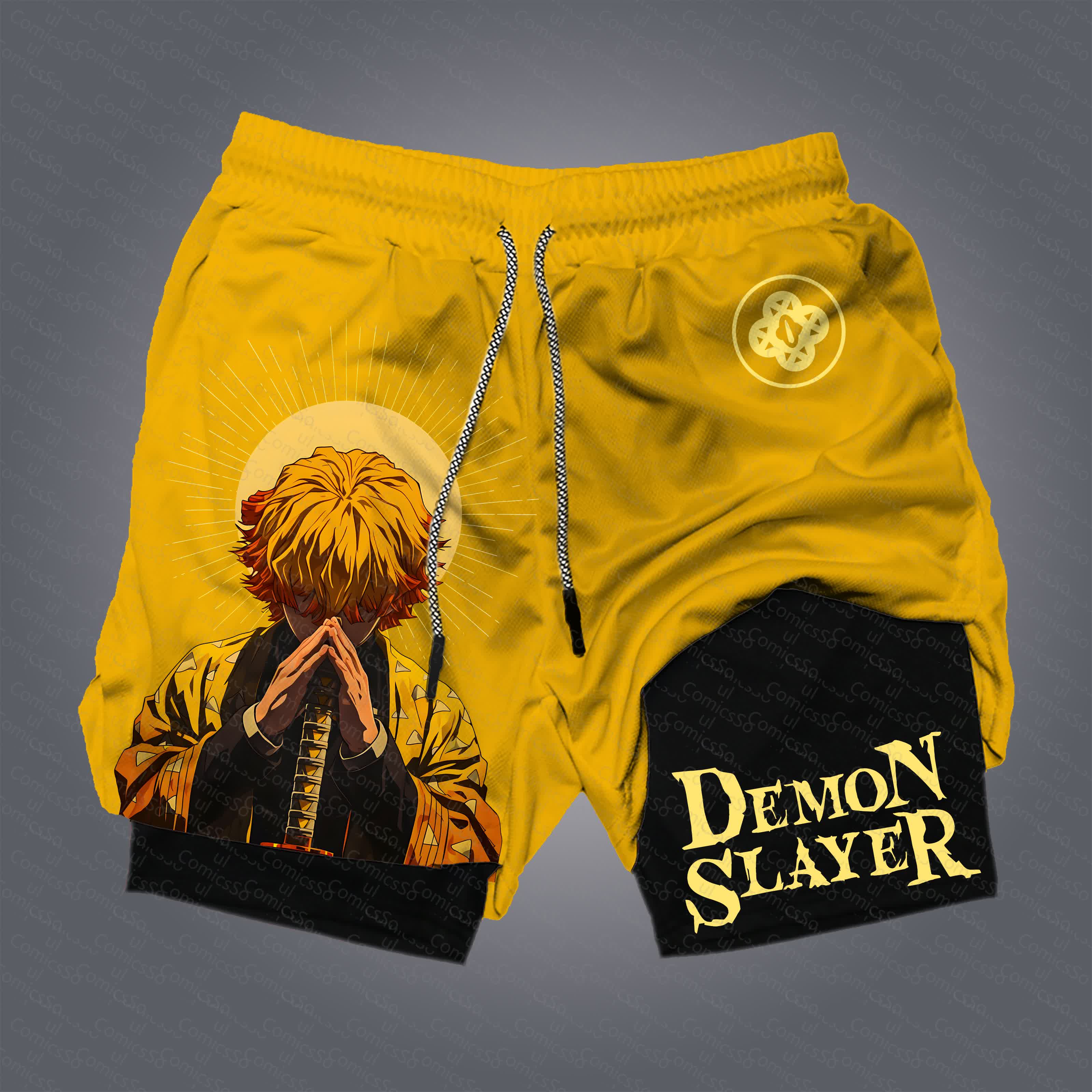 Unisex  “Comicssoul” Casual Anime Streetwear Shorts
