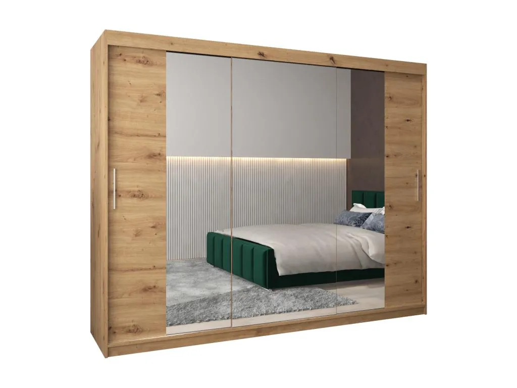Armario Mueblesclasic 2 de puertas correderas 200/250/62 3 puertas (artisan/artisan)