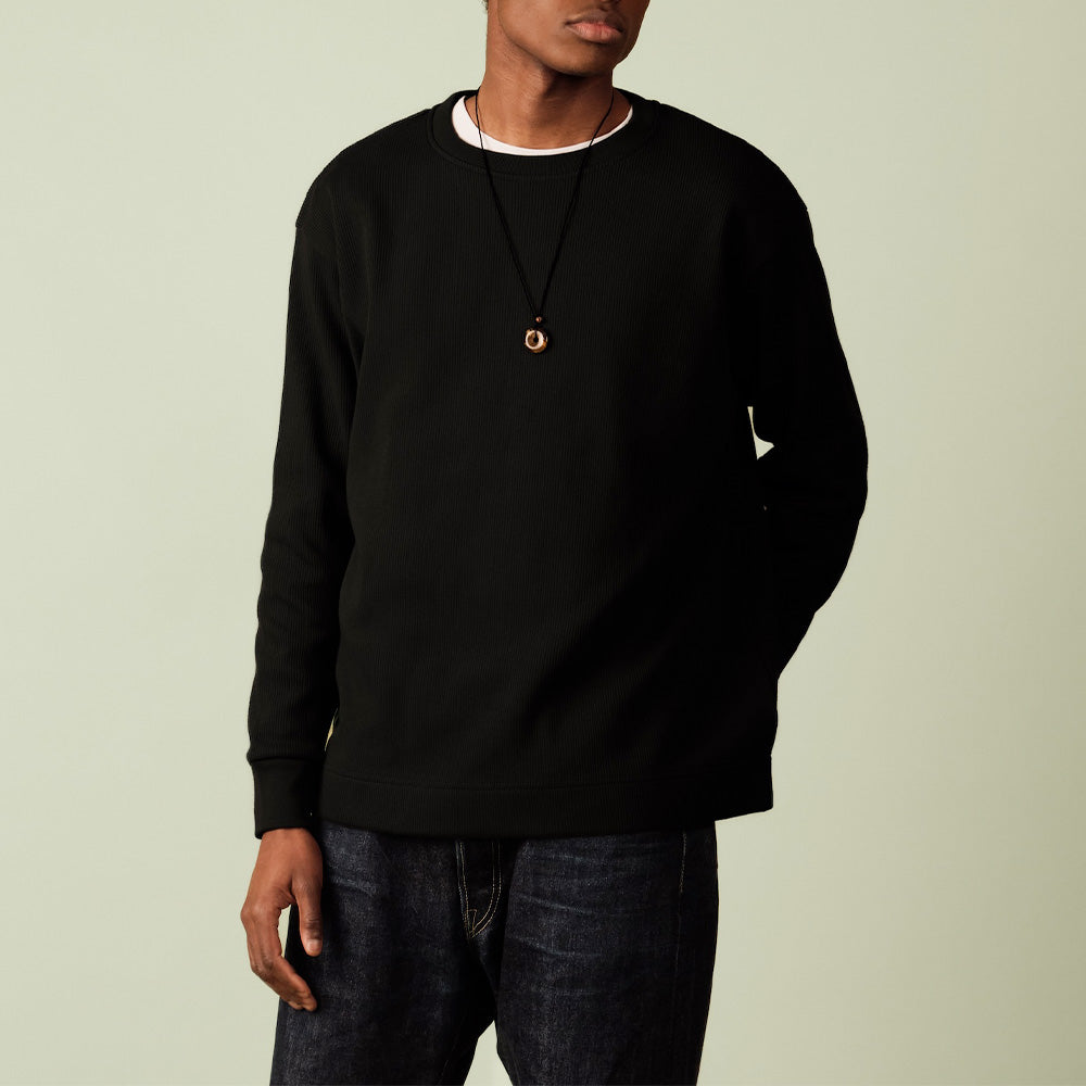 Nitto Knitwear - Maille Vahe - Noir Charbon