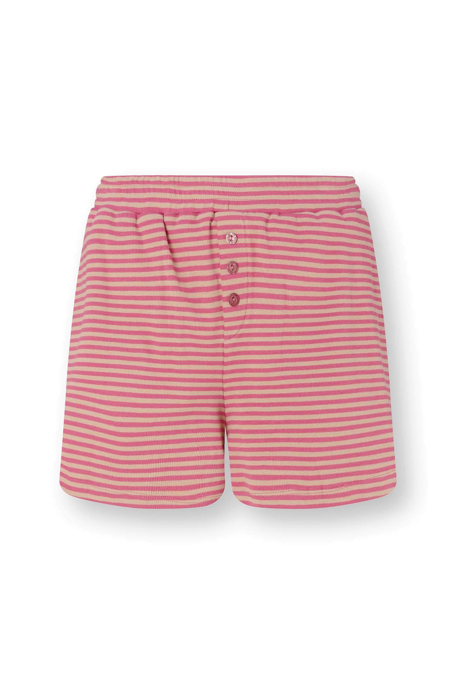 Bobi Short Trousers Little Sumo Stripe Pink