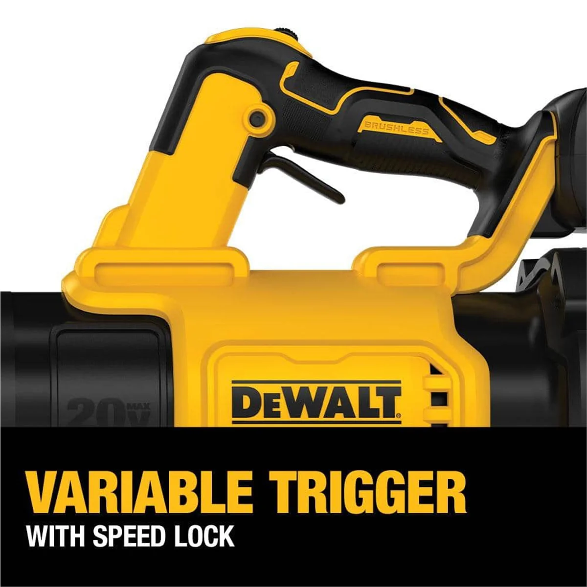 DeWalt 20V MAX XR Brushless Cordless Handheld Blower Kit (5.0AH) - Image 5