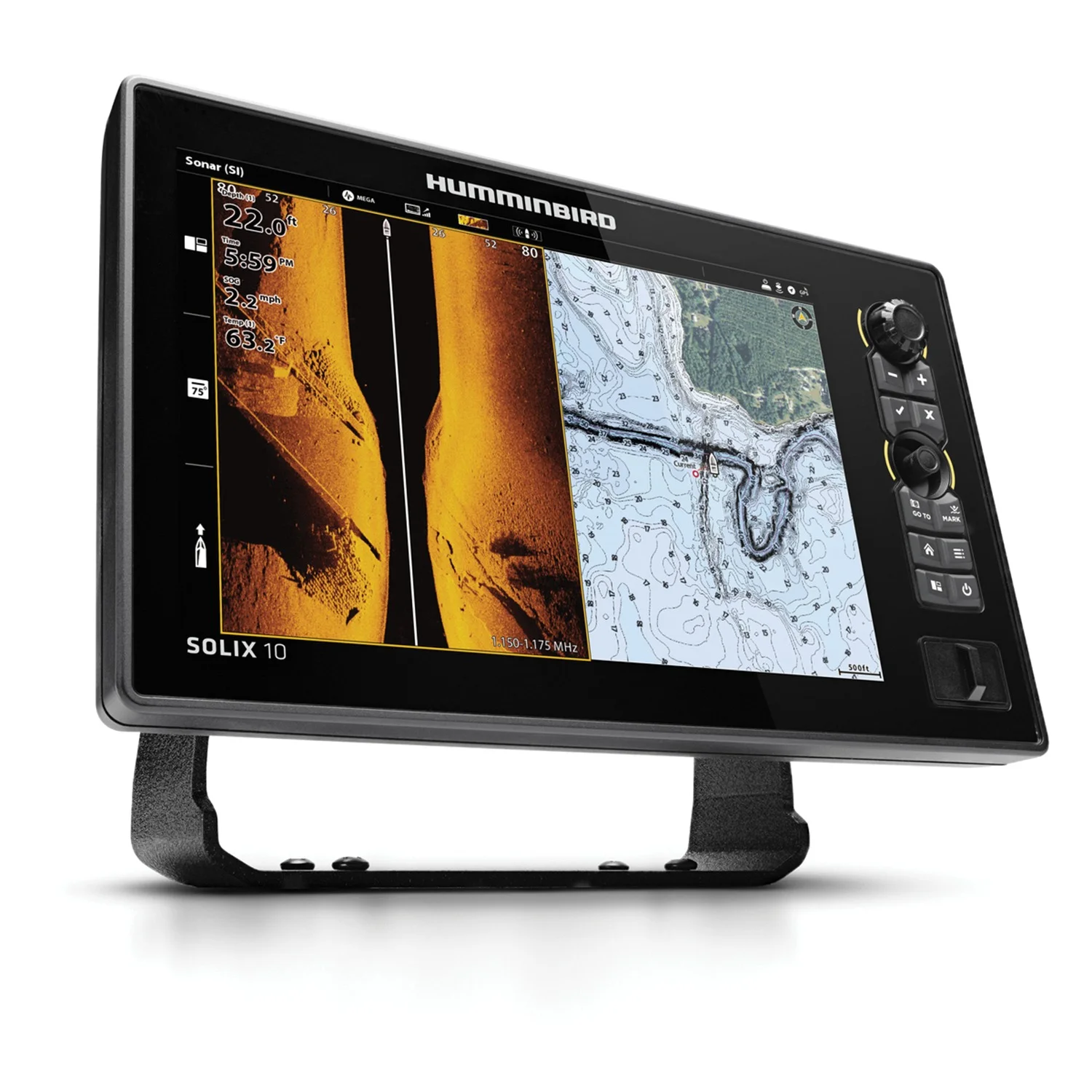 Humminbird 411530-1 SOLIX 10 CHIRP MEGA SI+ G3 Fish Finder - Image 11