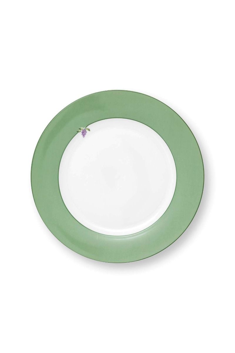 Plate Lily&Lotus Uni Light Green 26.5cm