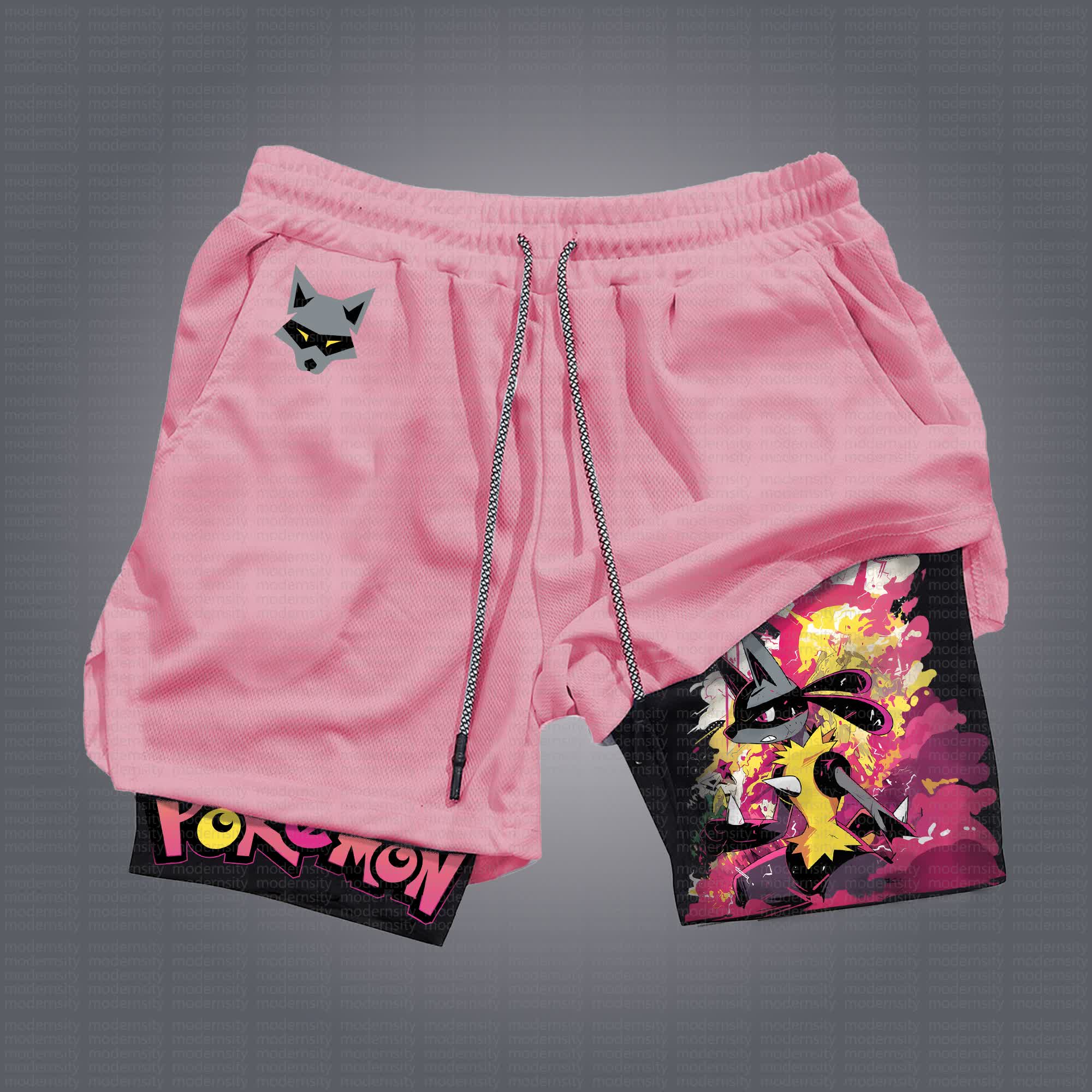 Unisex  “Comicssoul” Casual Anime Streetwear Shorts