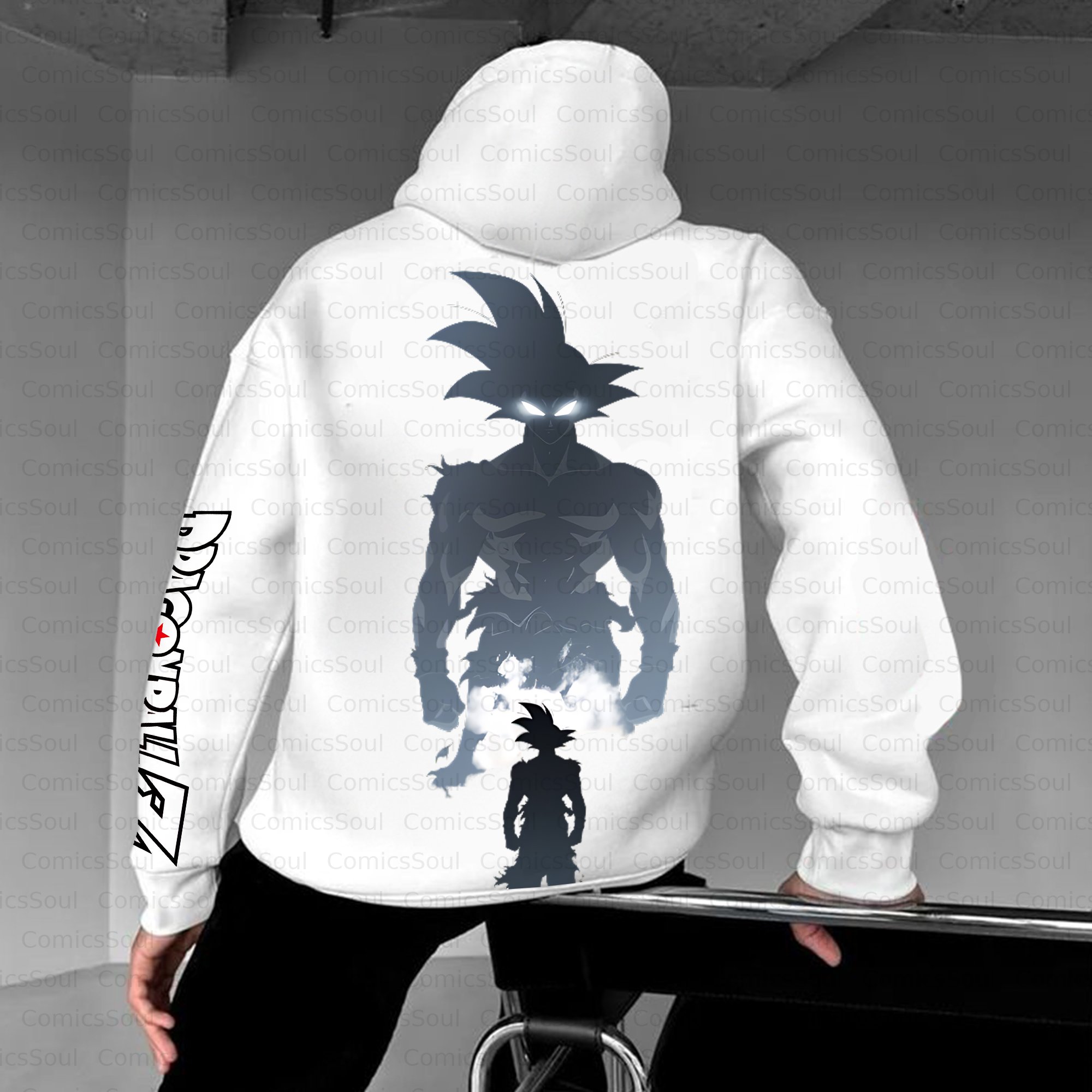 Unisex Anime Inspired Vintage Plush Hoodie