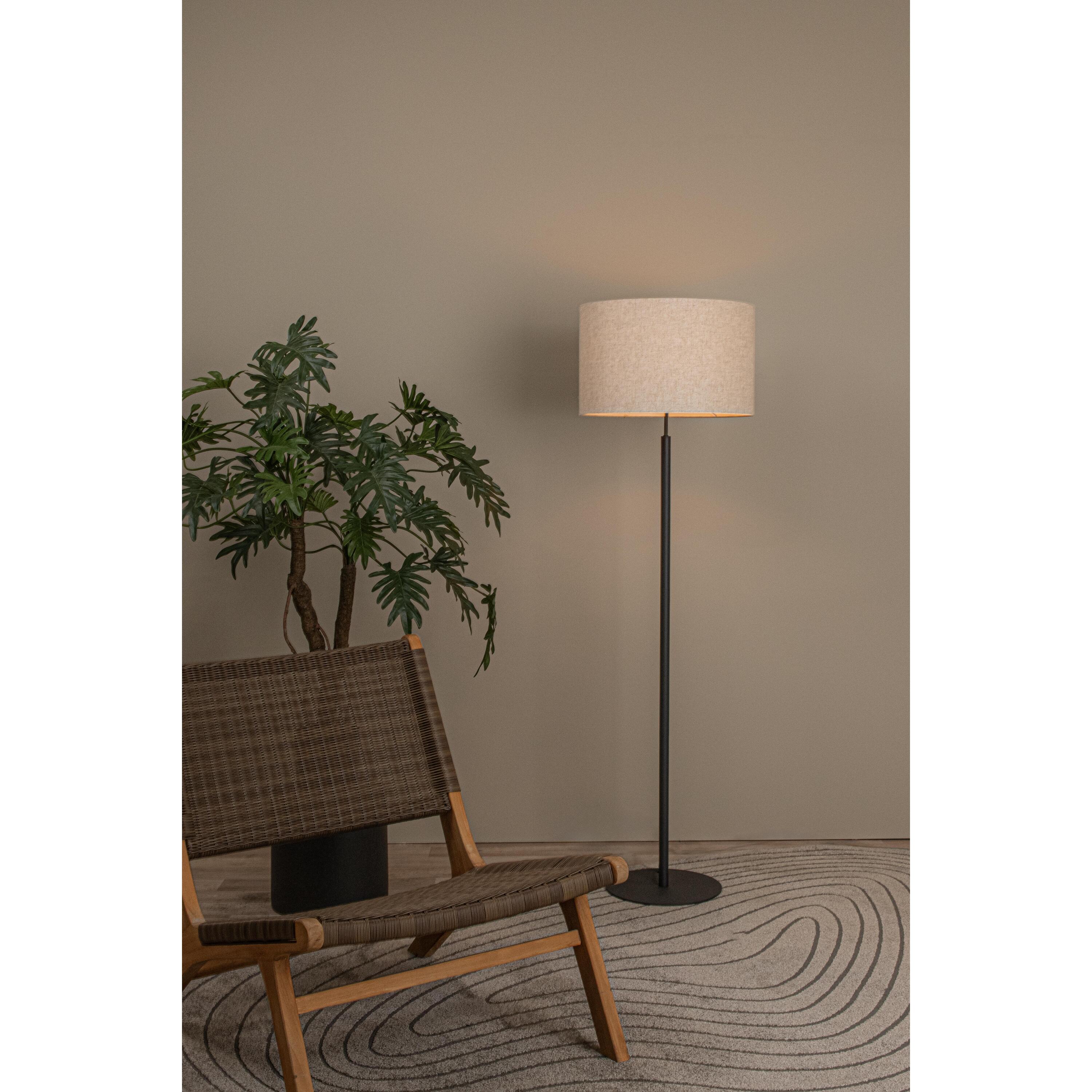 Maya vloerlamp Ø45 beige