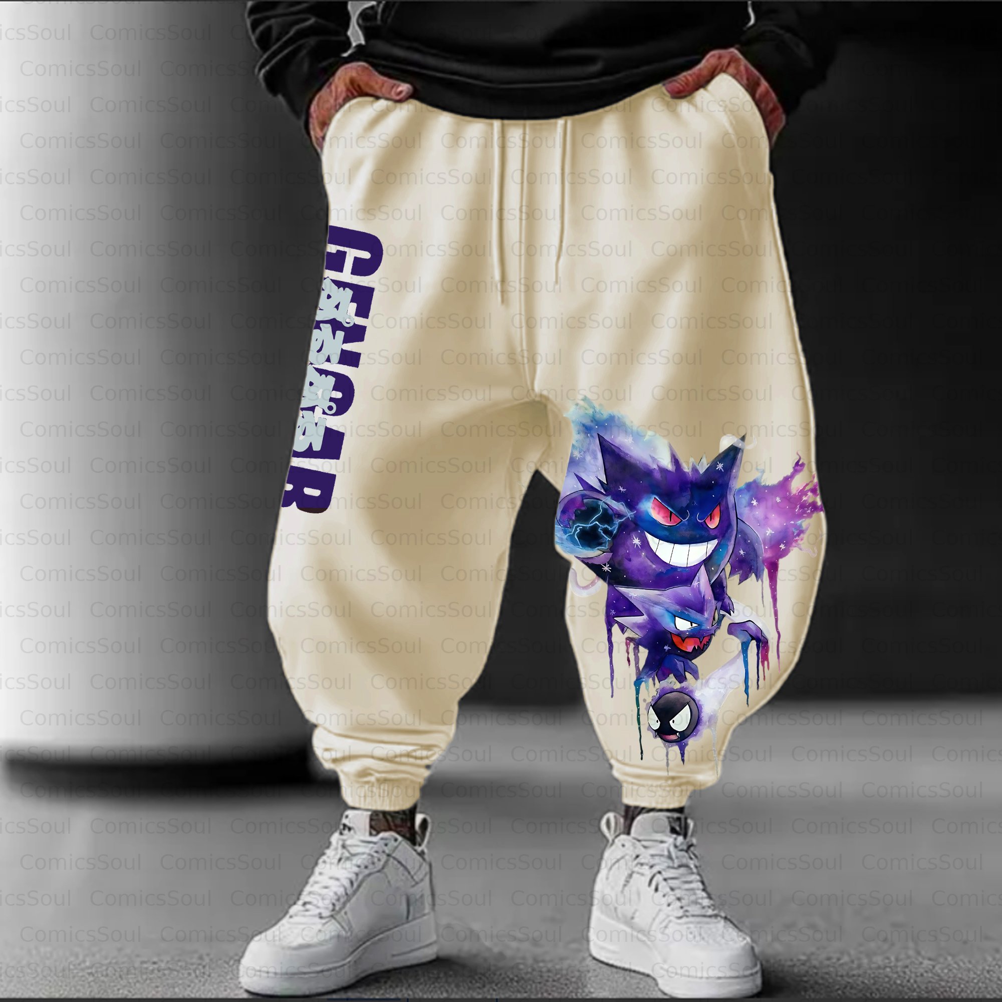 Unisex Casual Anime Streetwear Pant
