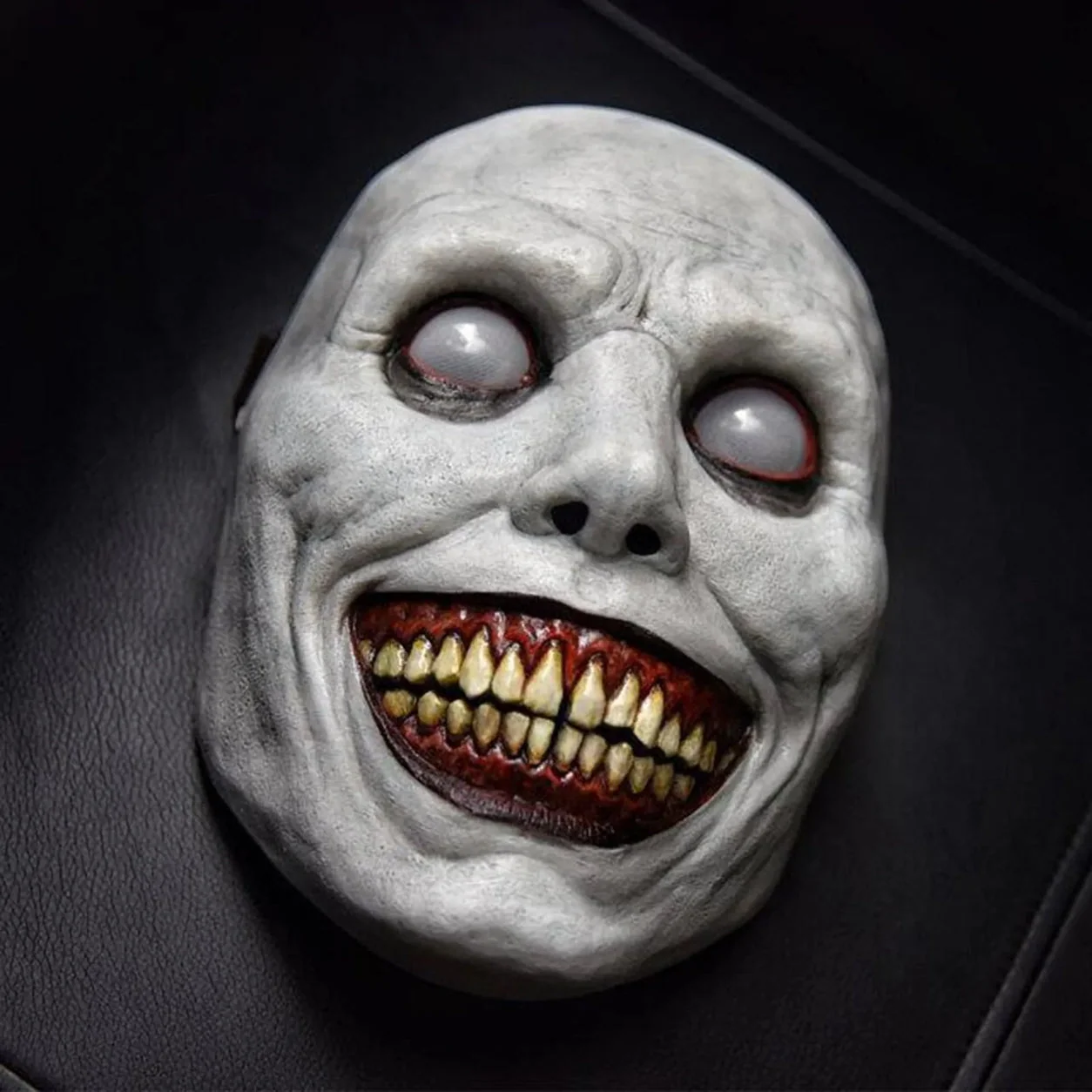 Halloween Mask Scary Demon Hooded Festival Cosplay Evil Mask