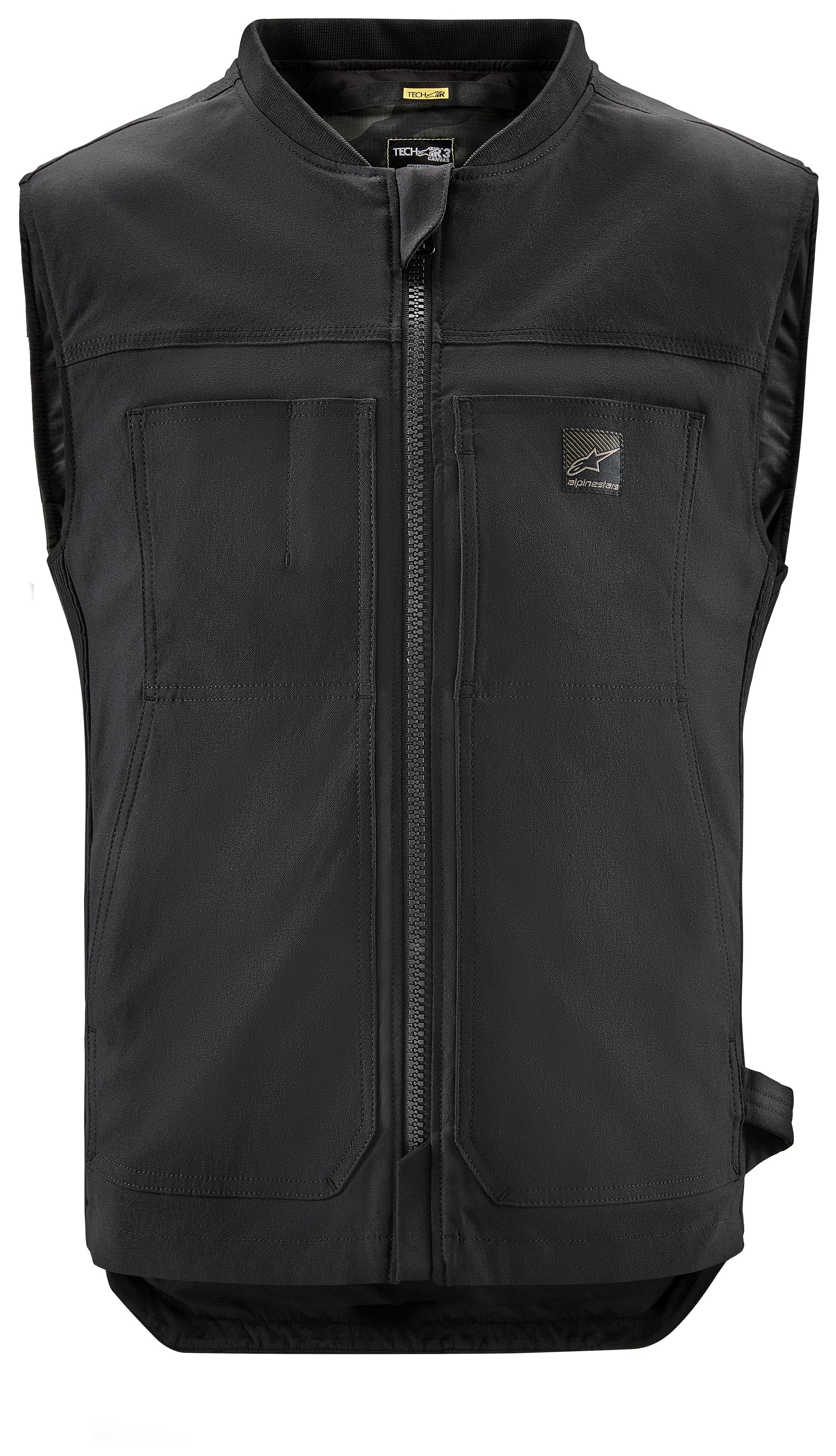 SportsBikeShop Alpinestars Tech-Air 3 Canvas Vest Airbag System (XL) Black / MD [Open Box]