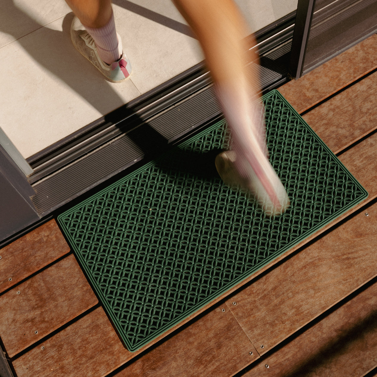 Mad About Mats Outdoor Buitenmat 39 x 69 cm - Groen