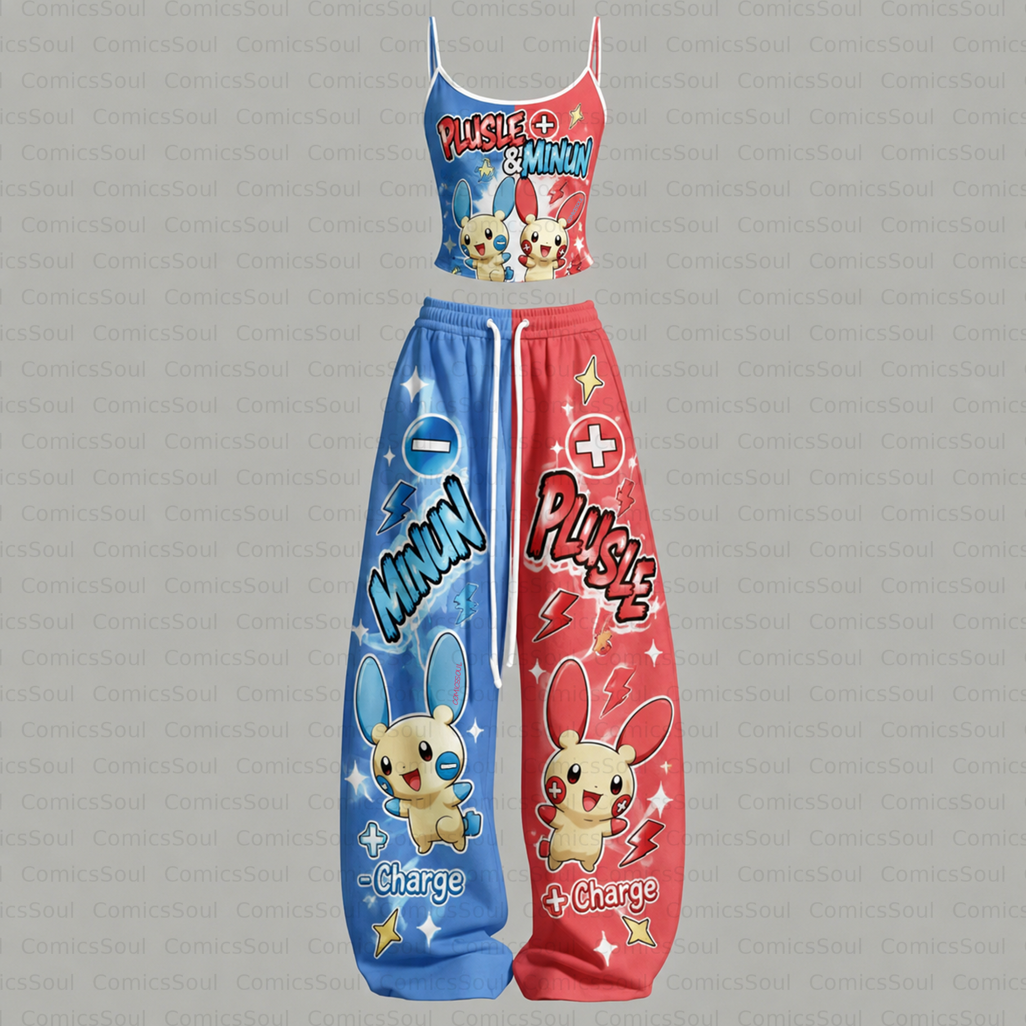 Pokémon Top & Elasticated Trousers Two-Piece Set