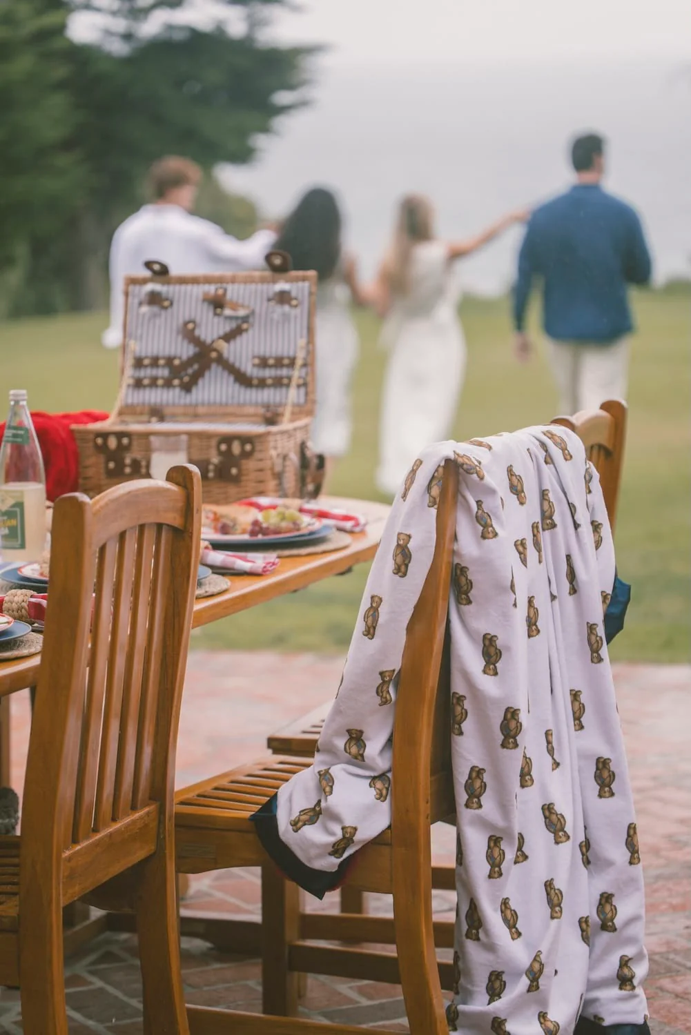 Patriotic Bear Blanket