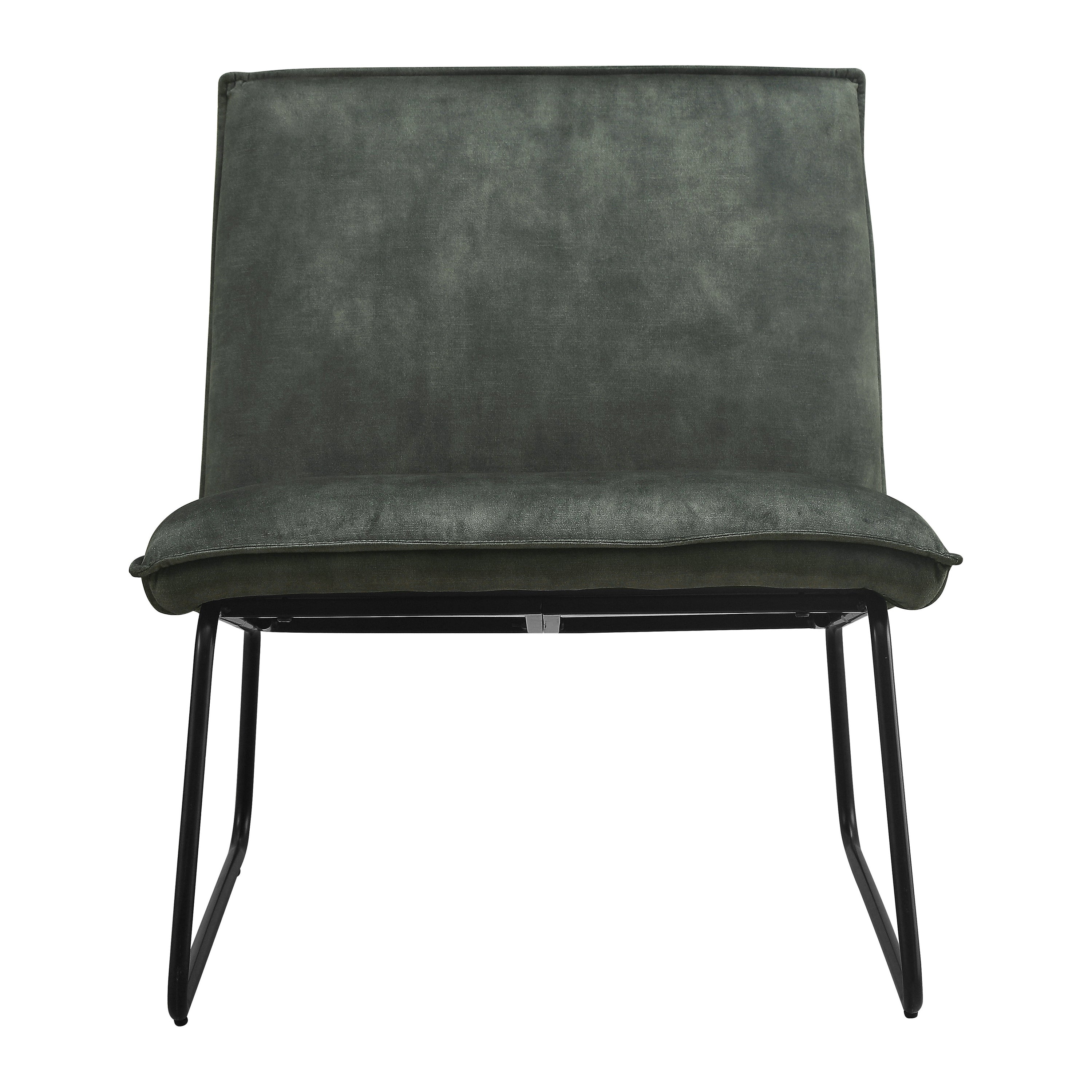 Blokker Scotch Fauteuil - Velvet - Groen