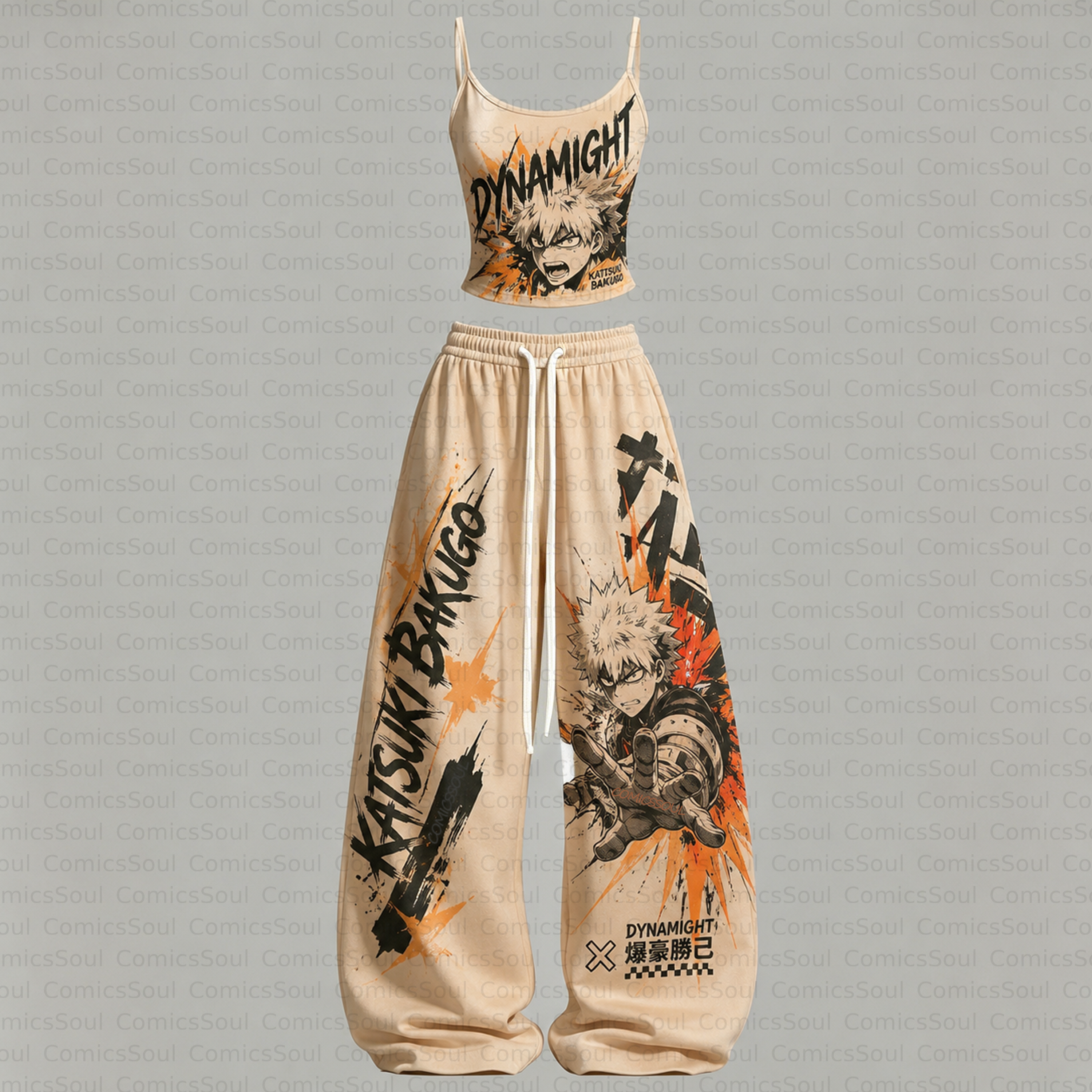 My Hero Academia Top & Elasticated Trousers Two-Piece Set