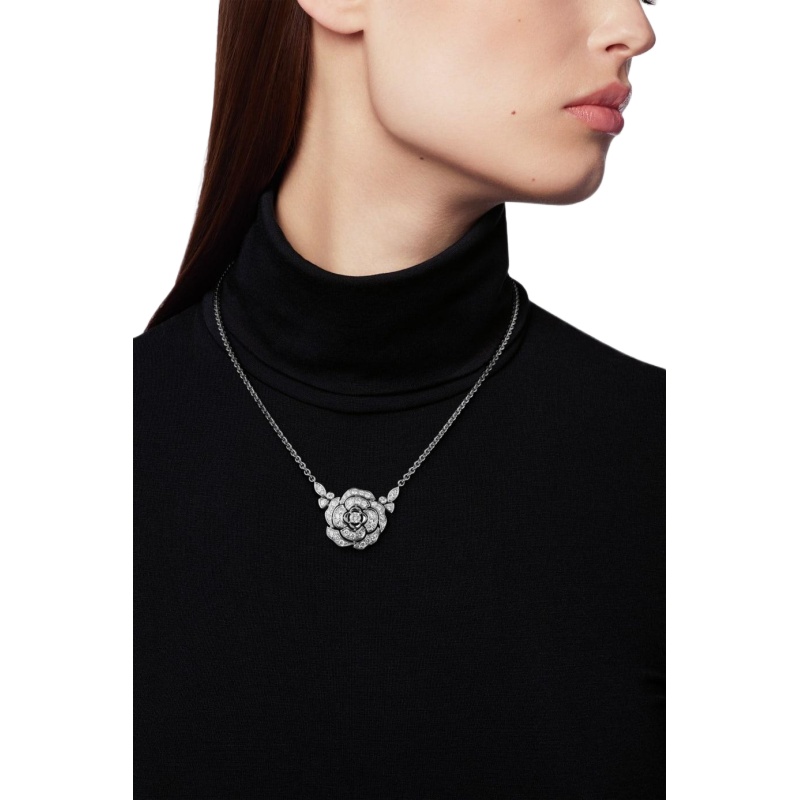 Replicate Bouton de Camélia transformable necklace(1:1 replica) - Original Replica Club