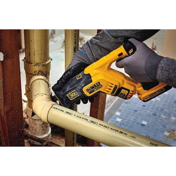 DEWALT 20V MAX XR Cordless Brushless Compact Reciprocating Saw, Tool Only - DCS367B - Image 10 DEWALT 20V MAX XR Cordless Brushless Compact Reciprocating Saw, Tool Only - DCS367B - Image 10