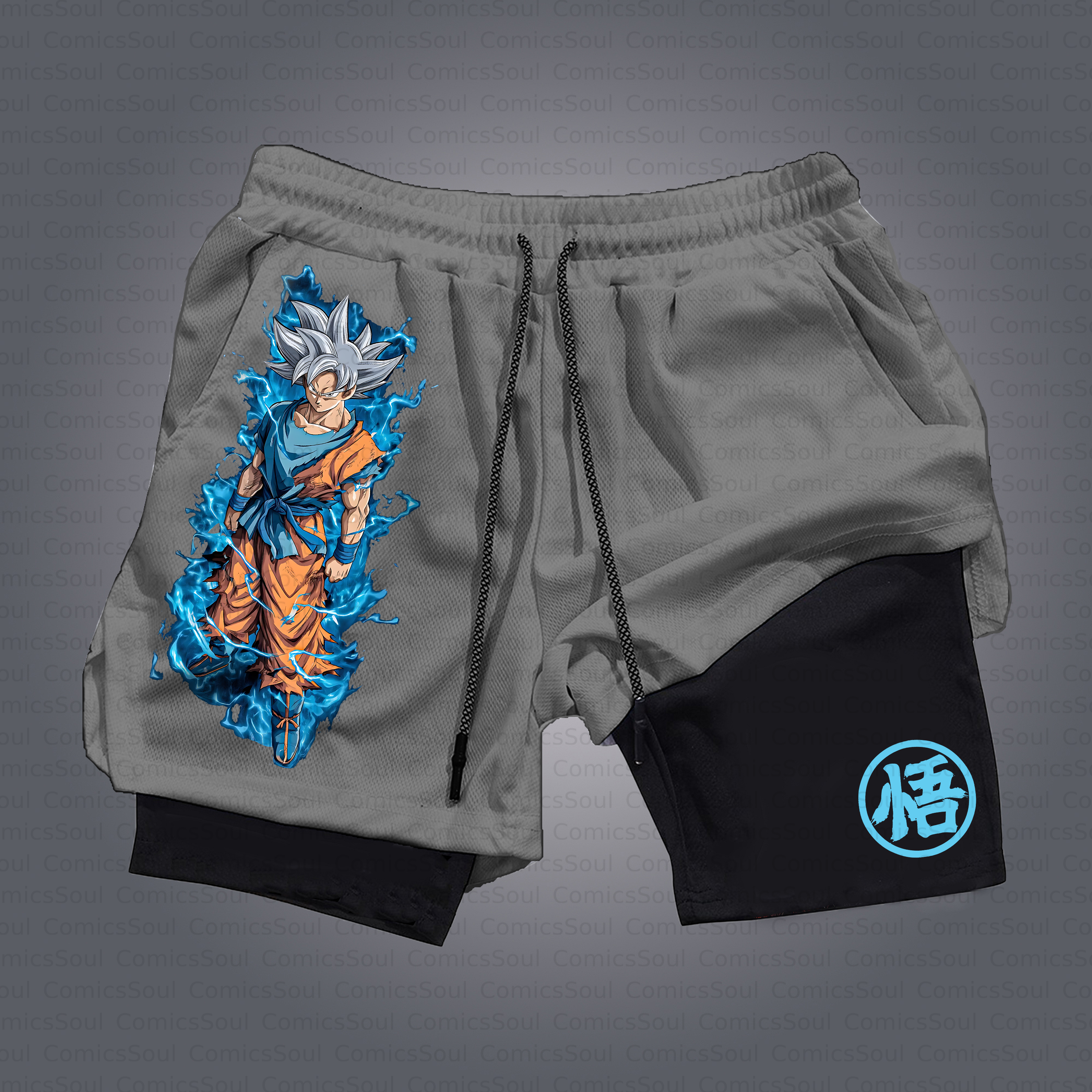 Unisex Casual Anime Style Shorts