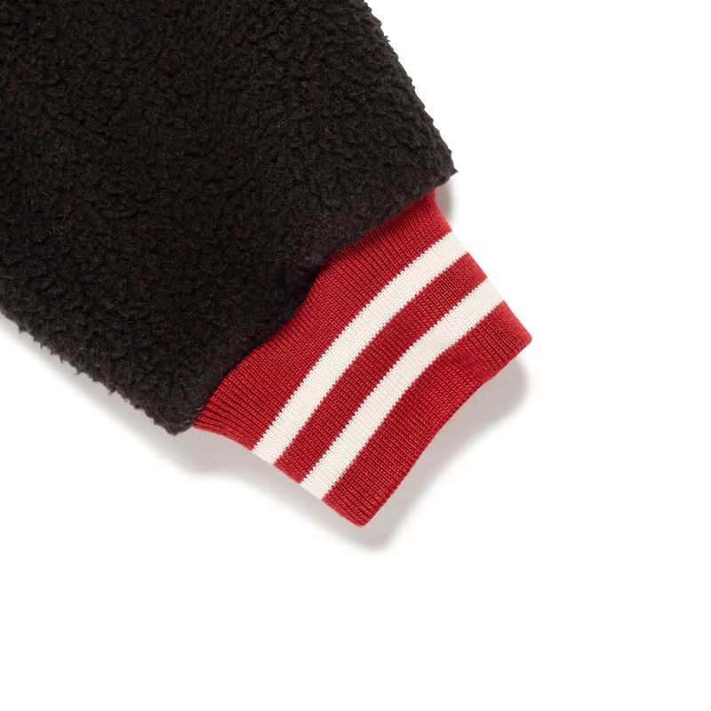 HUMAN MADE HALF-ZIP FLEECE PULLOVER