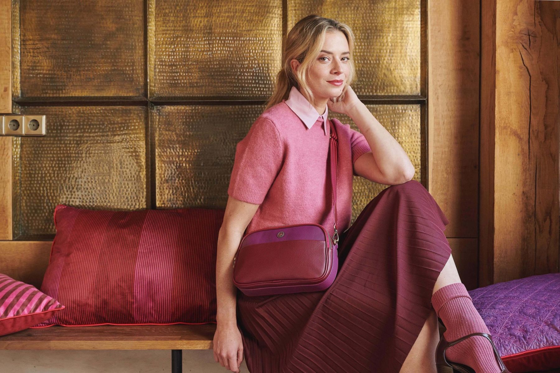 Cross Body Bag Frida Medium Purple