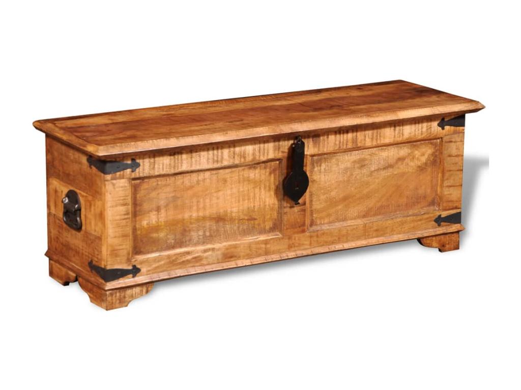 Cómoda de almacenamiento Madera de mango en bruto