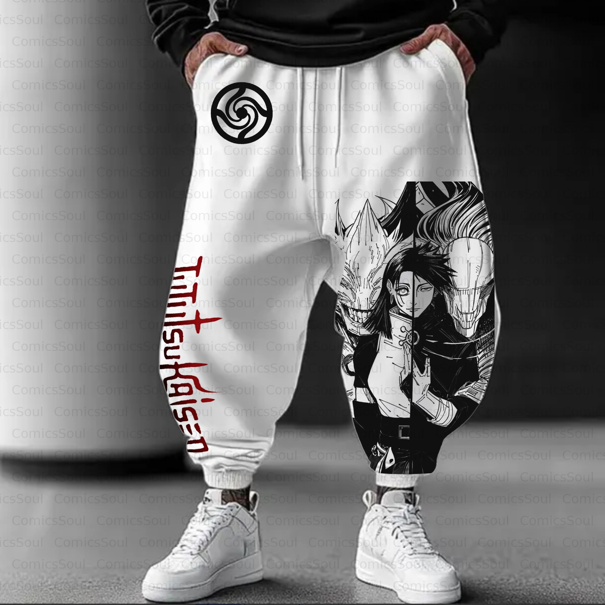 Unisex Casual Anime Streetwear Pant