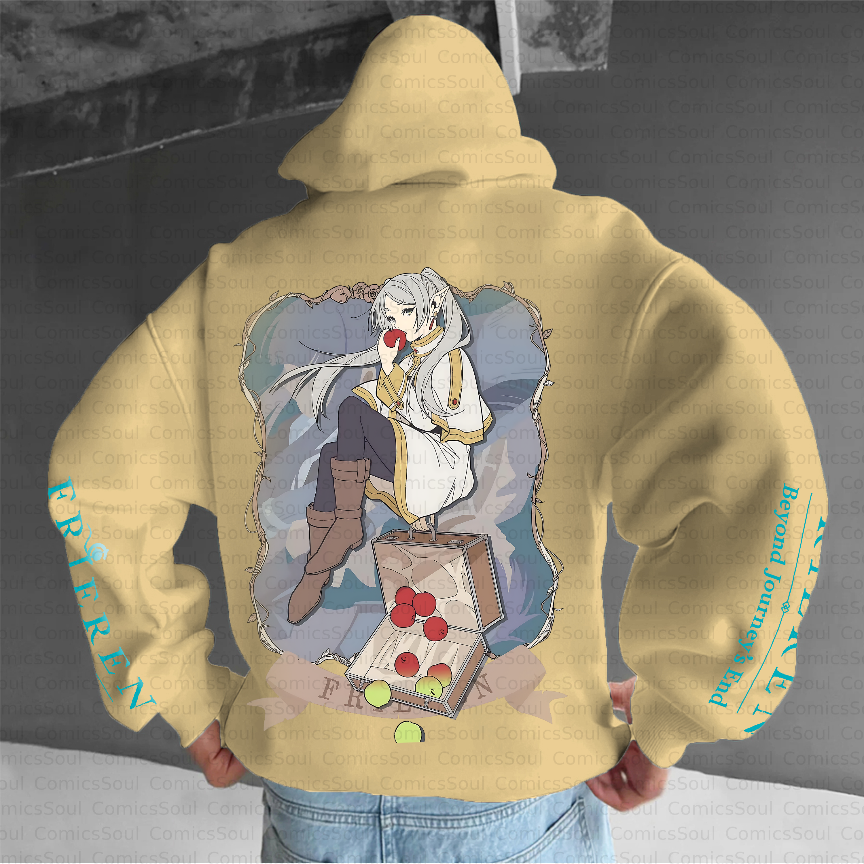 Unisex Anime Inspired Vintage Plush Hoodie