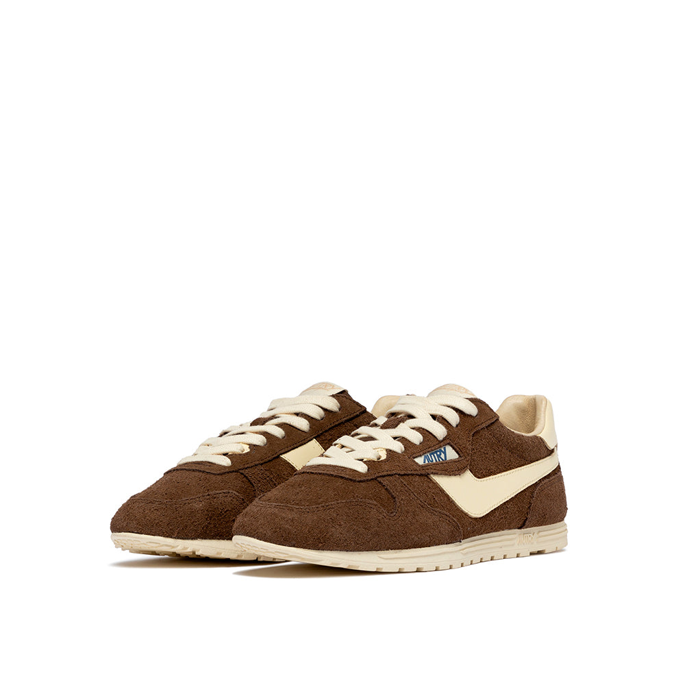 Autry - Baskets Windspin Low Wom - Marron Suede