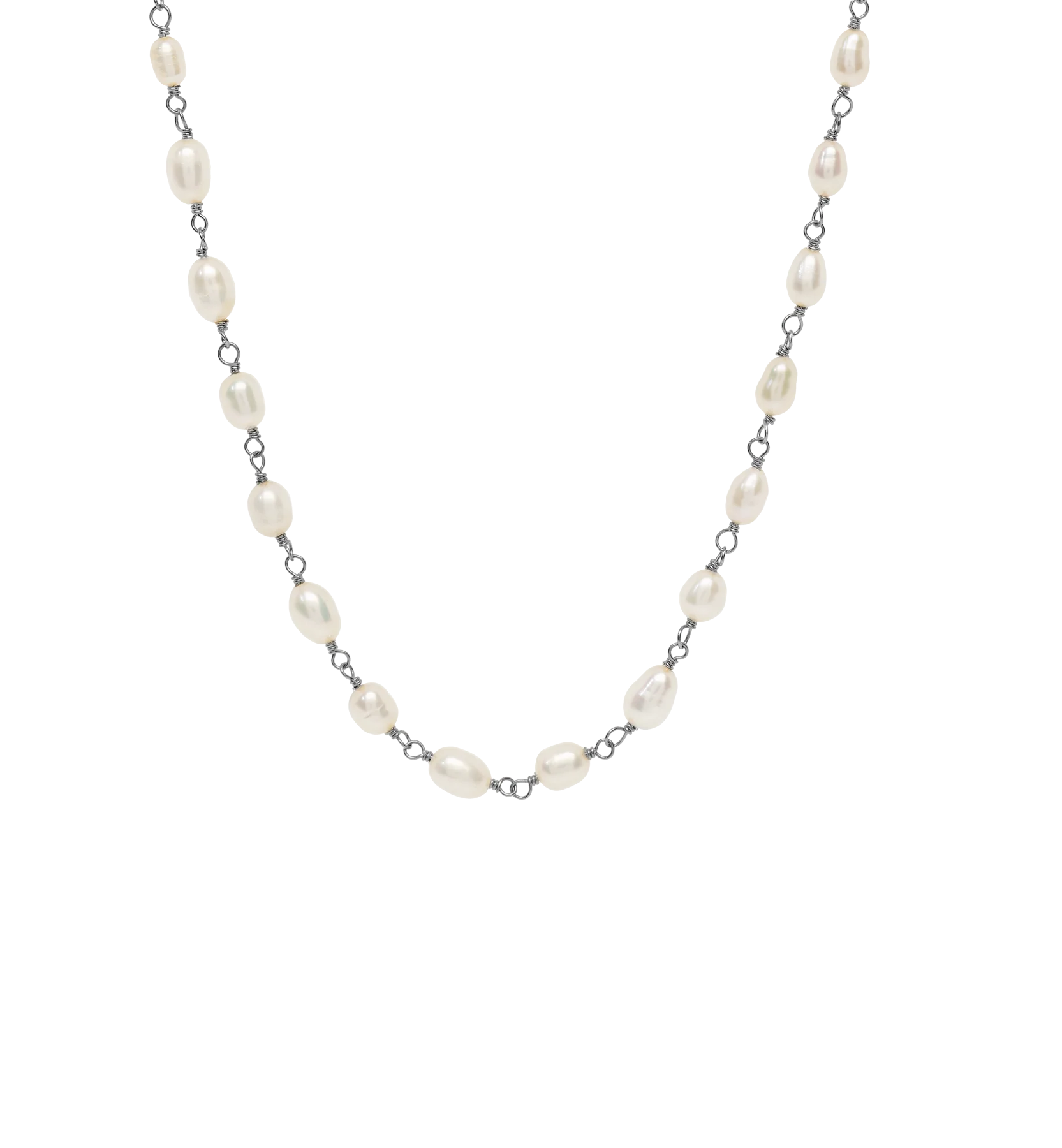 Clutching Pearls Necklace
