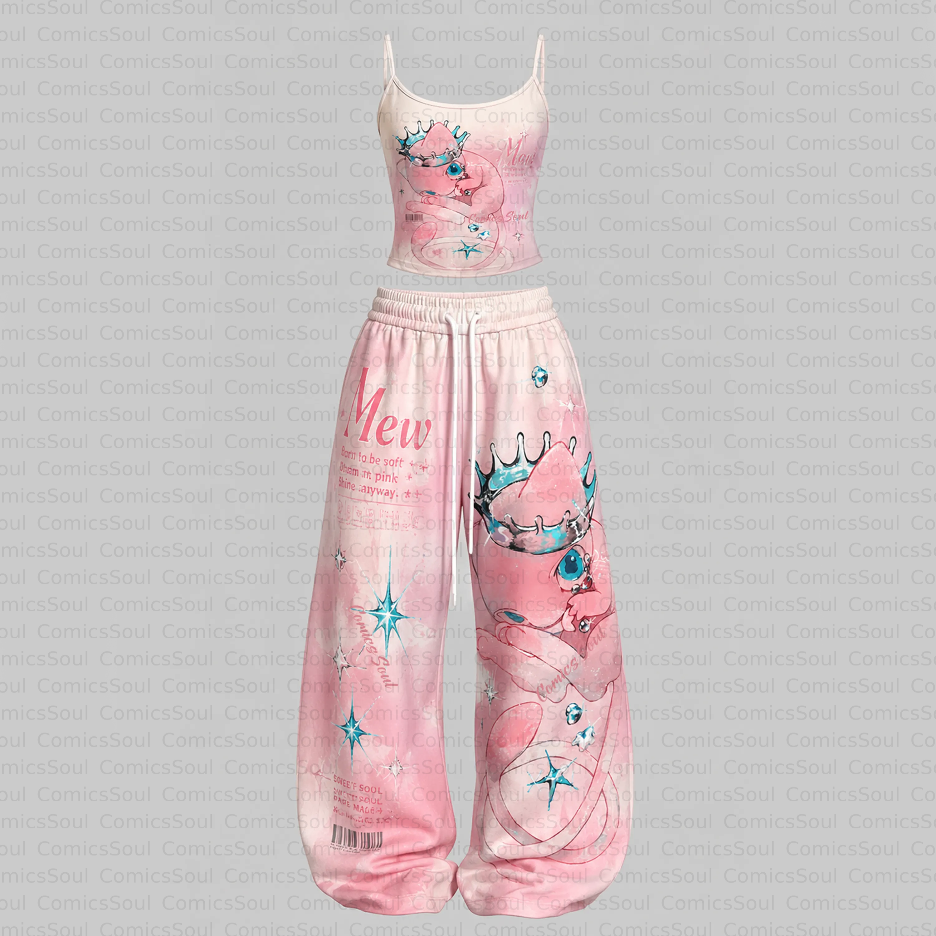 Pokémon Top & Elasticated Trousers Two-Piece Set