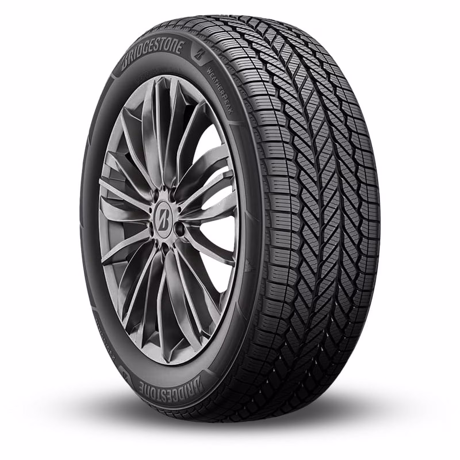 1 Bridgestone Weatherpeak 245/60R18 105H All-Season 3PMSF Rated 70K Mi Warranty BR009659 / 245/60/18 / 2456018