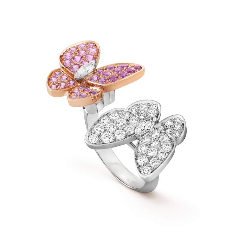 Replicate Two Butterfly Between the Finger ring(1:1 replica) - Original Replica Club