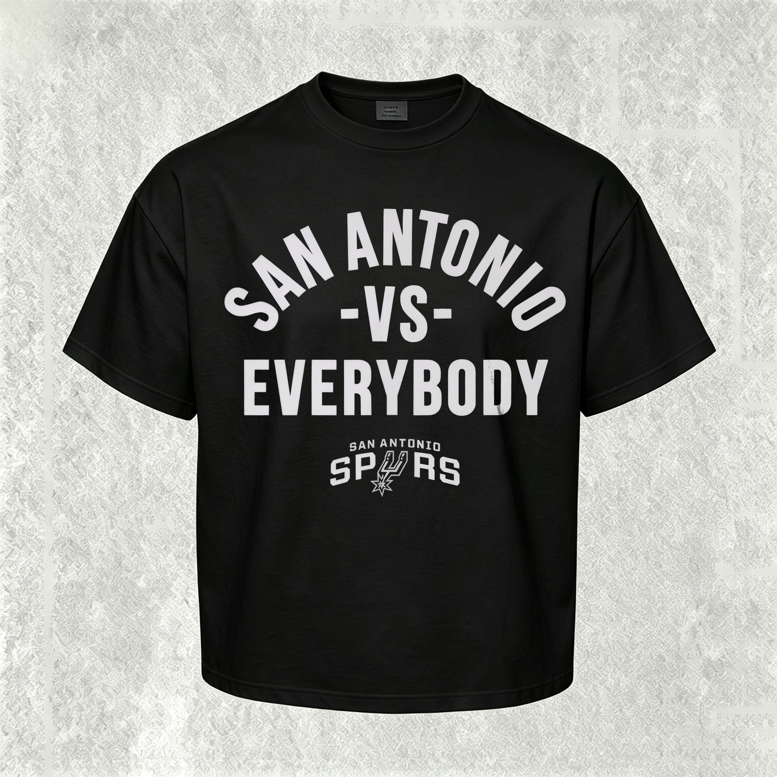 San Antonio VS Everybody Printed Unisex Oversized T-shirt