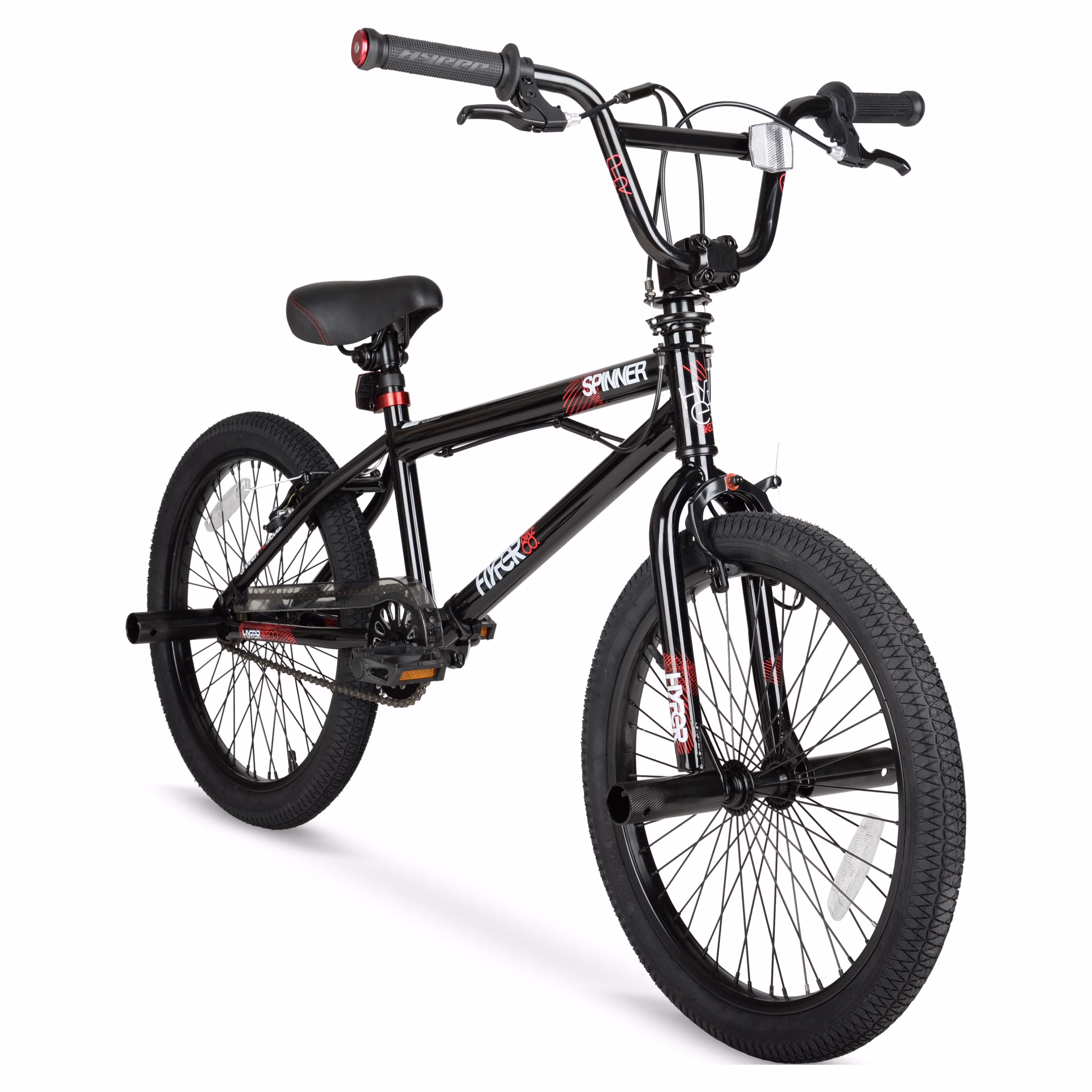 20" Hyper Bicycles Boy'S Spinner BMX Bike for Kids, Black, Age Group 8 to 13, Child, Tween