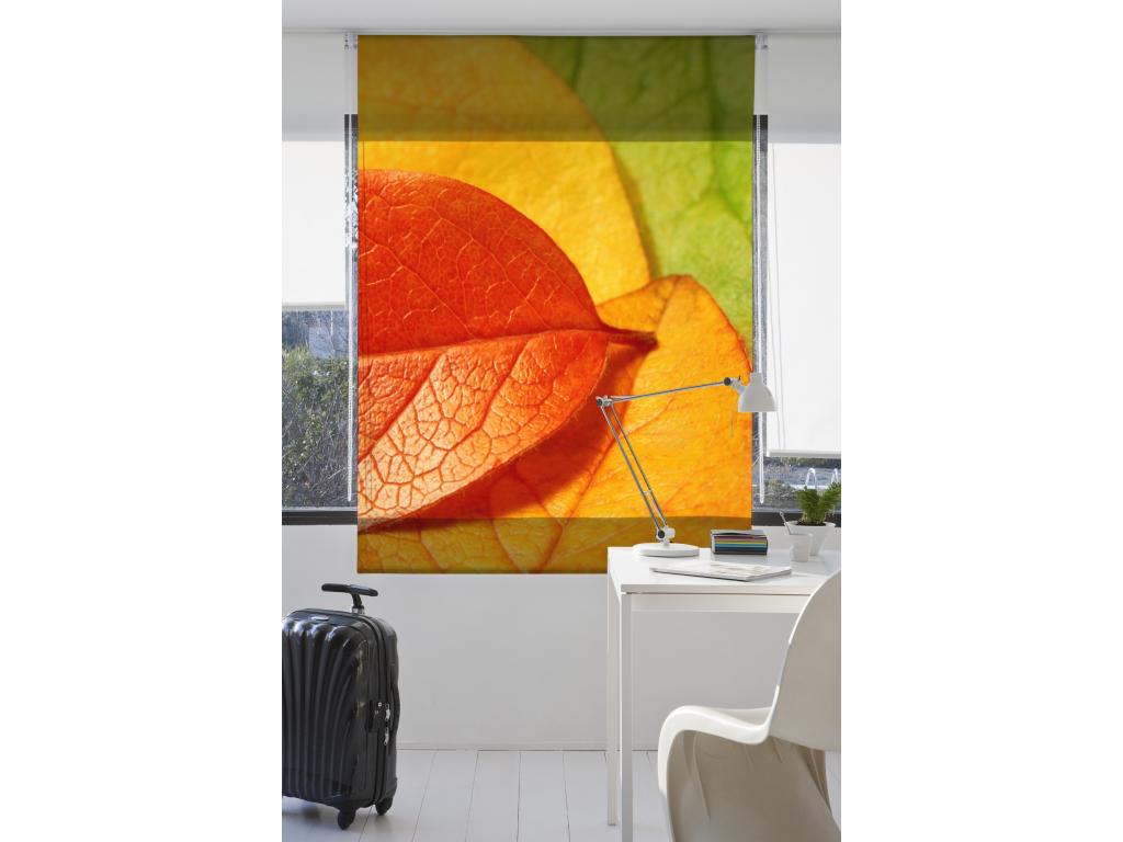 Hogarlujo | Estores Personalizados FLORES y PLANTAS | 150 x 180 cm (Ancho por Alto) Tamaño de Tela 147 x 175 cm | Modelo F-1559 Color Unico