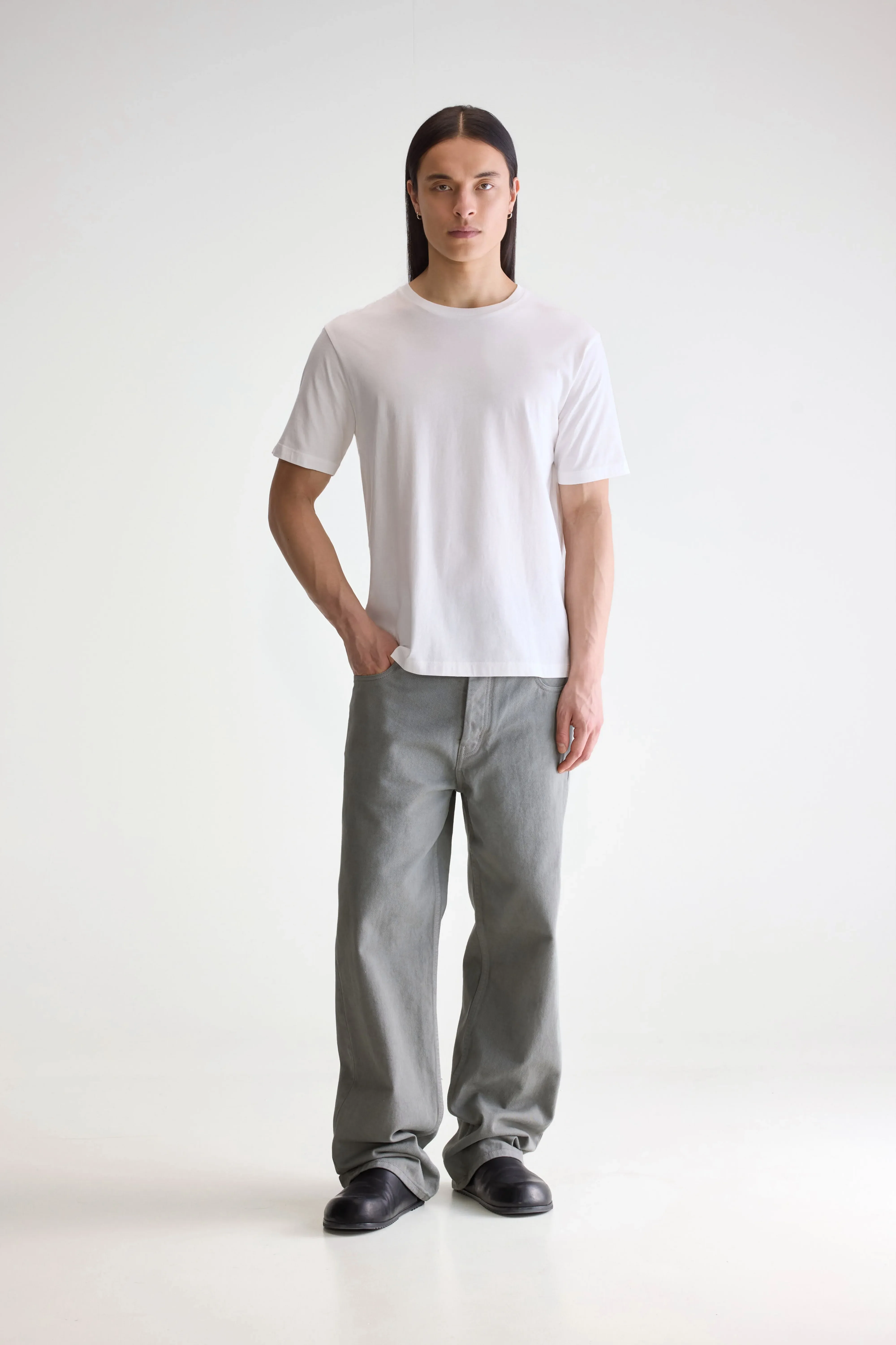 Bellerose Vinx vintage white short-sleeve t-shirt (242 / M / VINTAGE WHITE)
