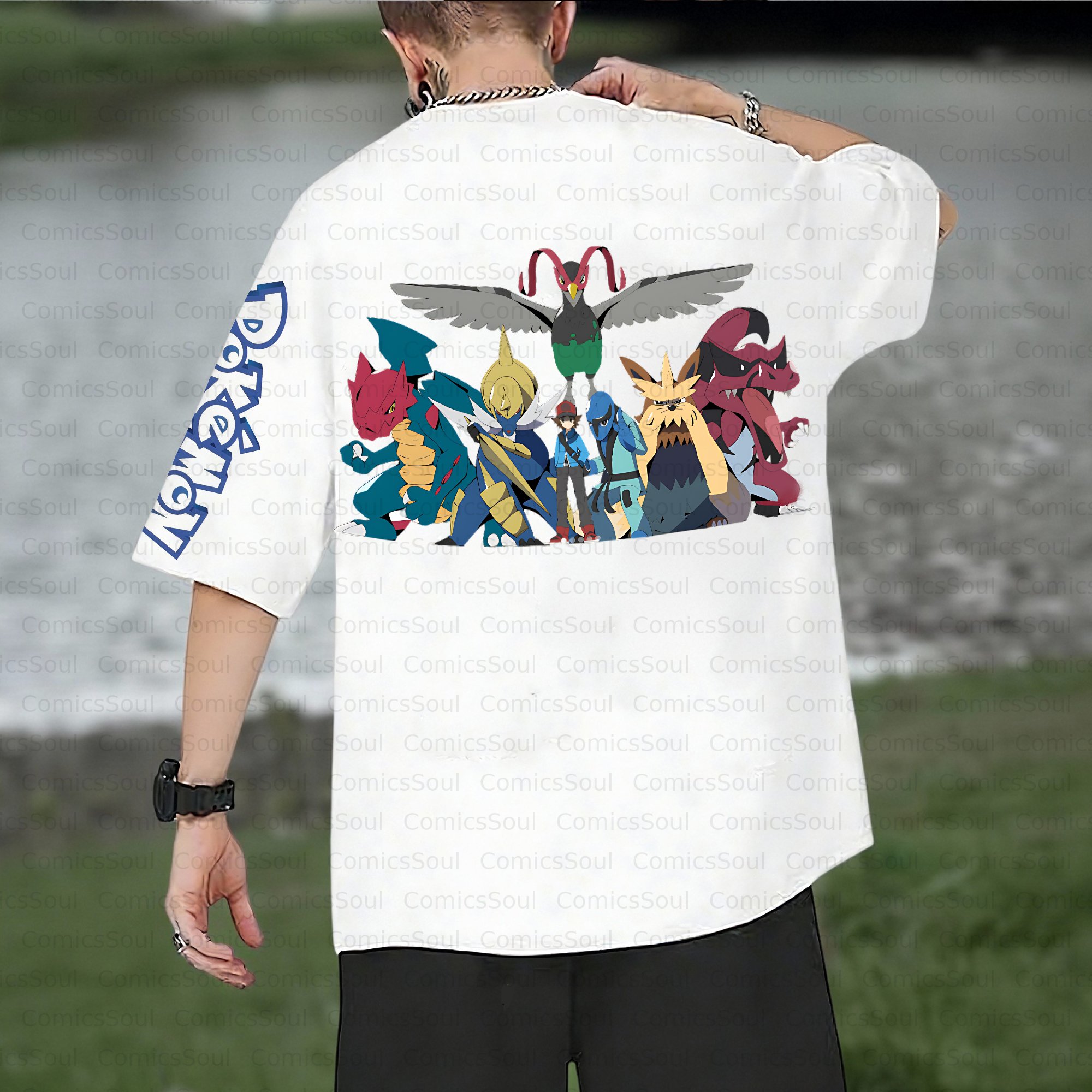Unisex Anime Inspired Vintage T-Shirt