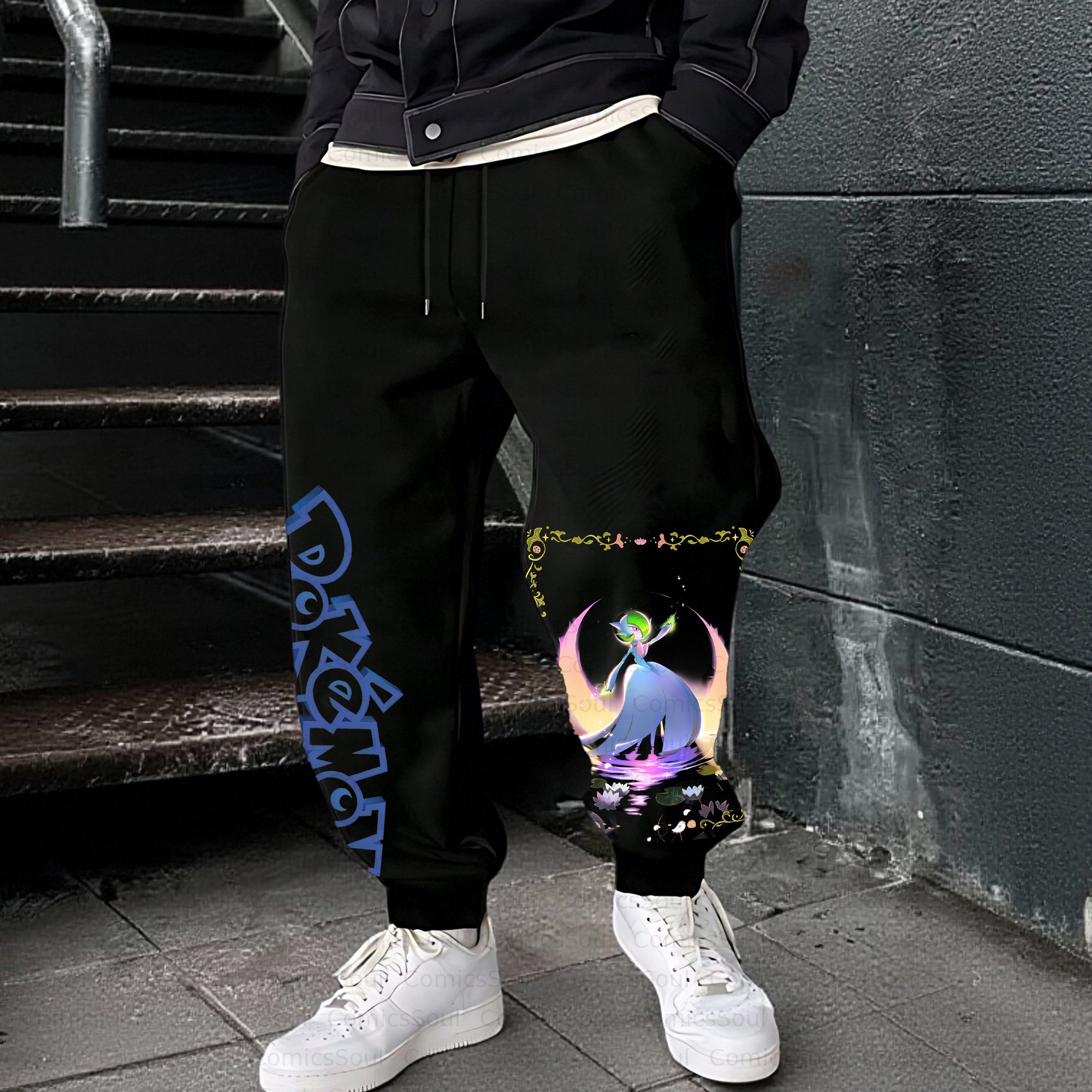 Unisex Casual Anime Streetwear Pant