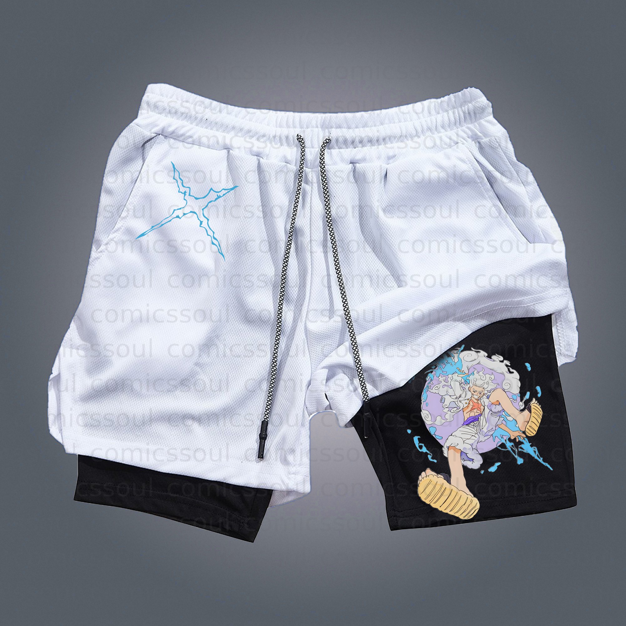 Unisex Casual Anime Streetwear Shorts