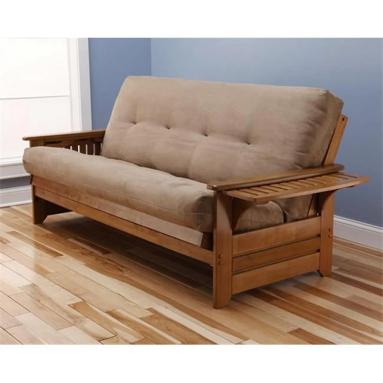 Kodiak Phoenix Frame Suede Peat Mattress - Tan - Tan(Butternut/Red)